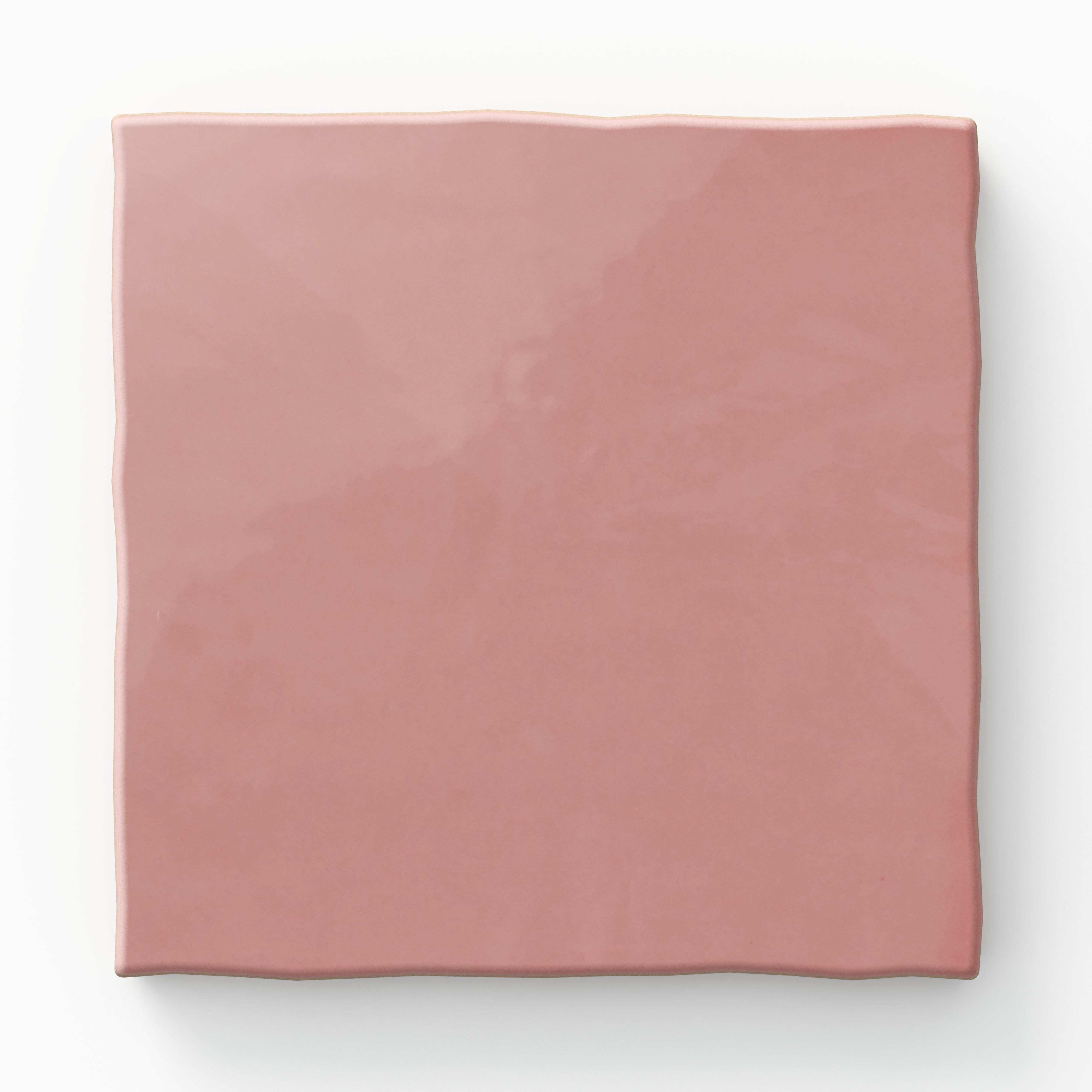 Harper 5x5 Glossy Ceramic Tile in Blush