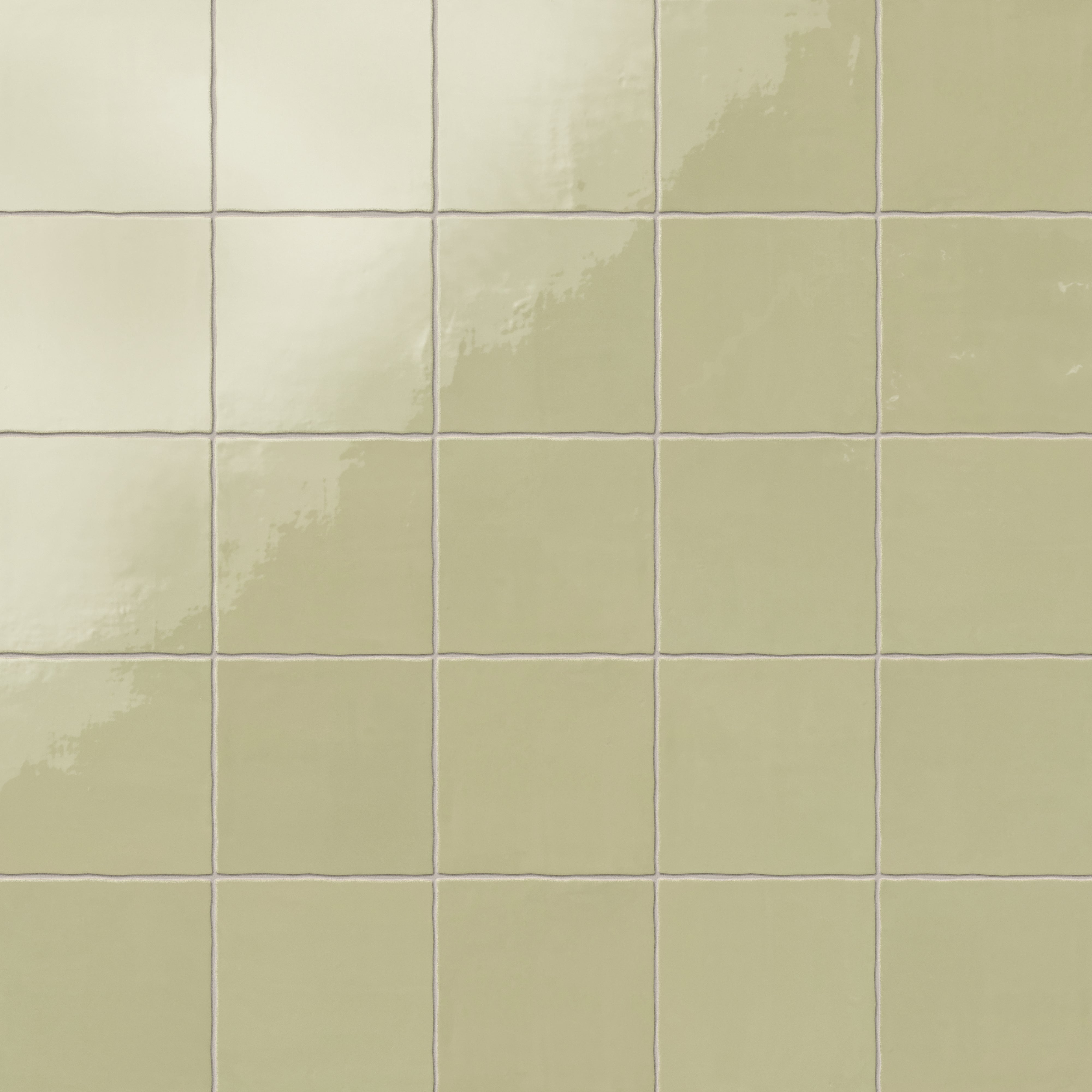 Harper 5x5 Glossy Ceramic Tile in Basil