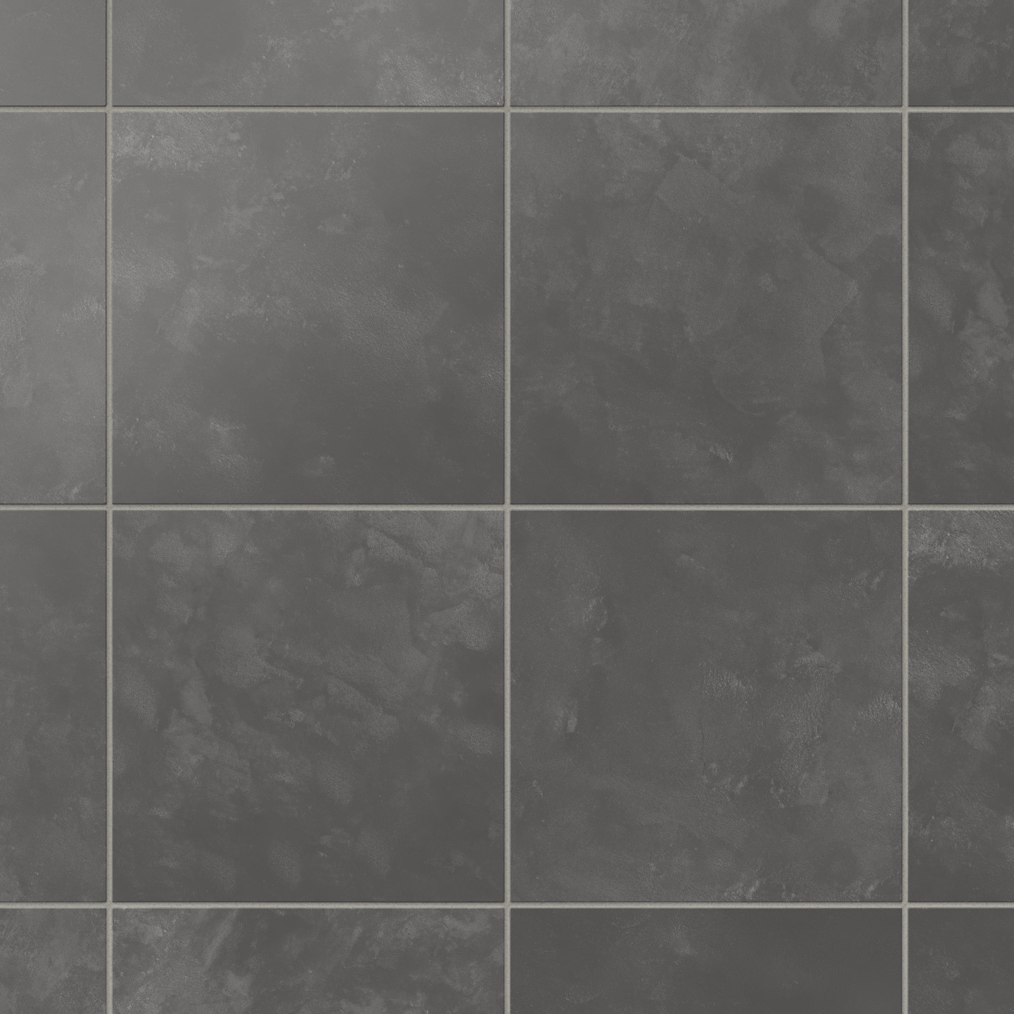 Isabel 6x6 Matte Porcelain Tile in Charcoal