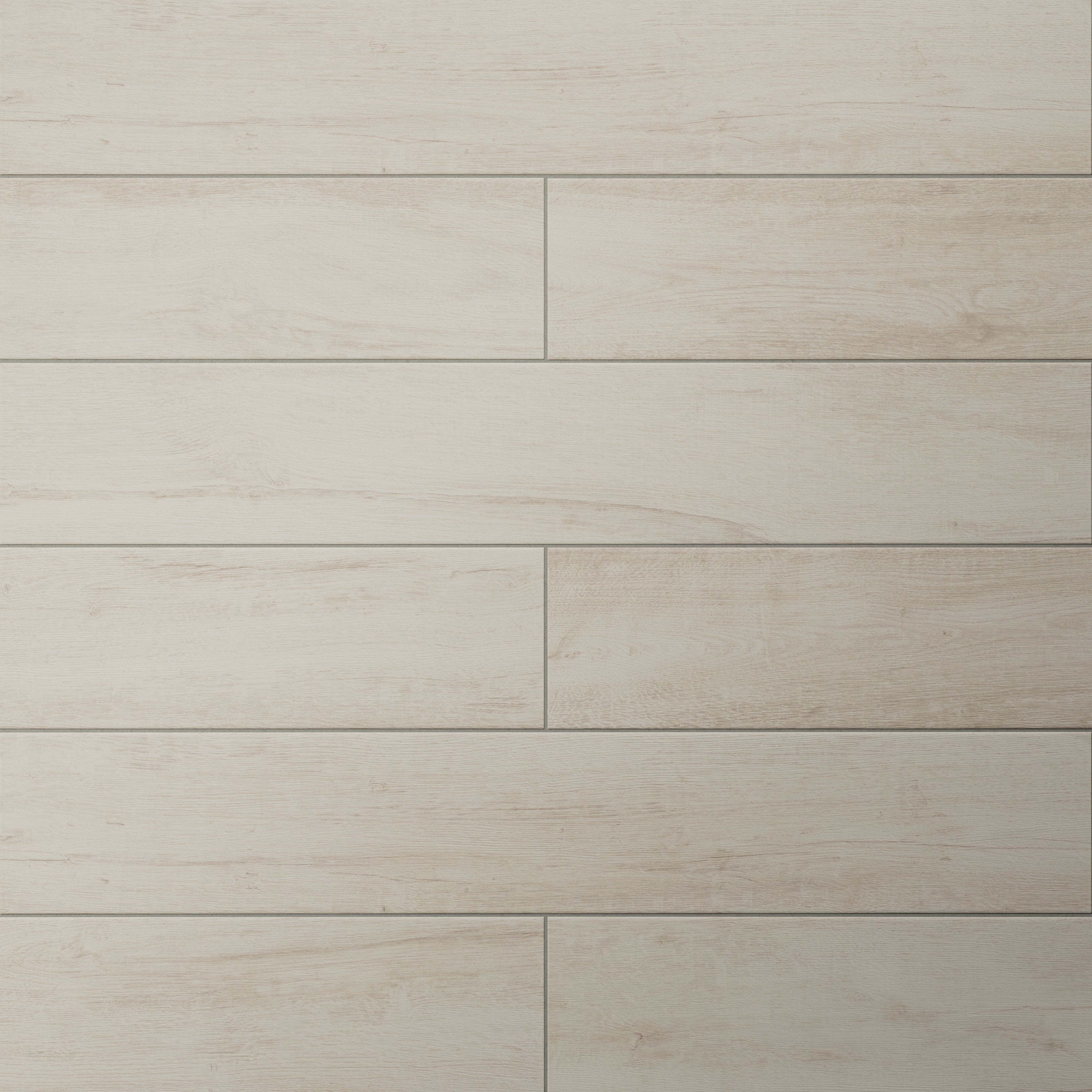 Nora 8x48 Matte Porcelain Tile in Foam