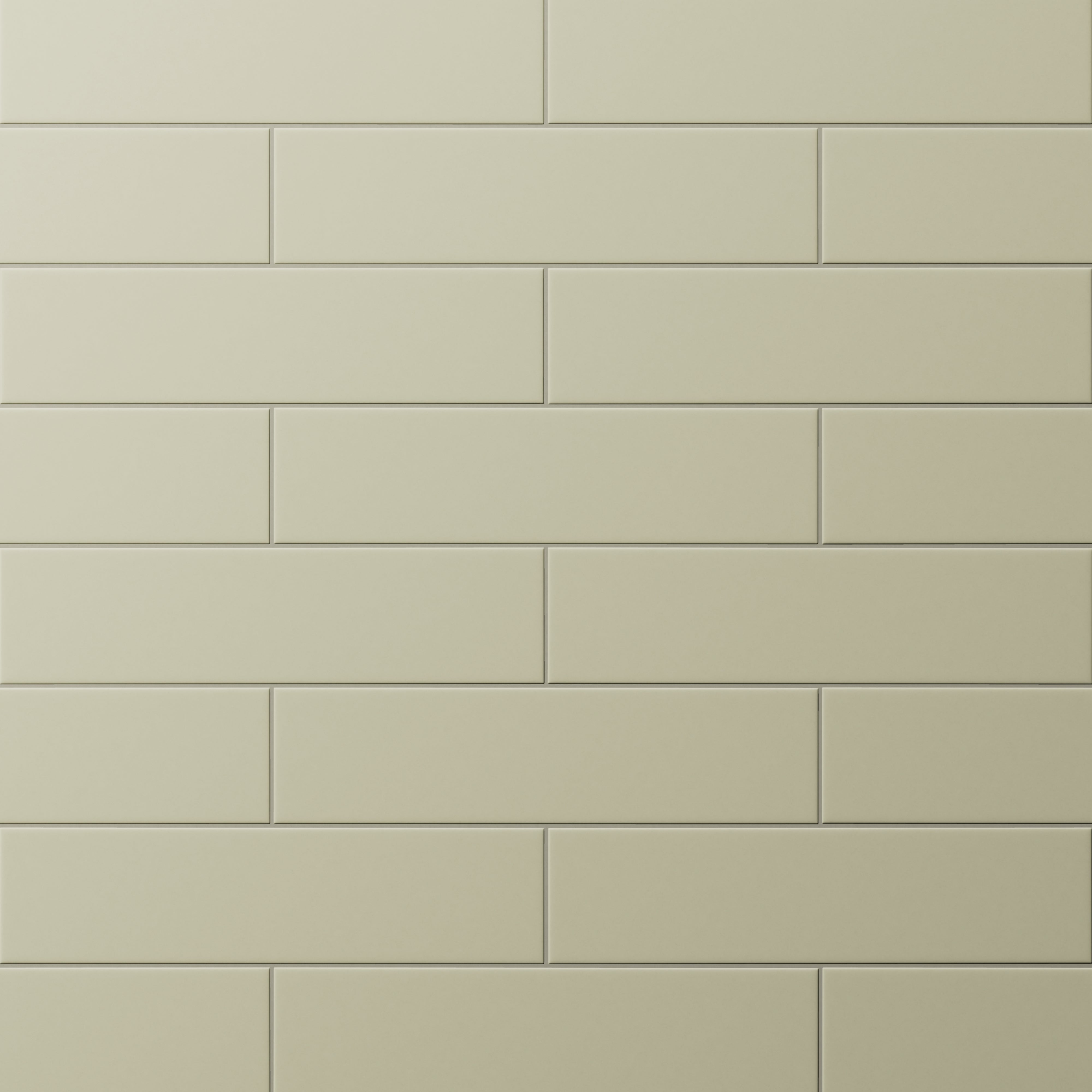 Merrick 3x11 Glossy Porcelain Tile in Lounge Light Green