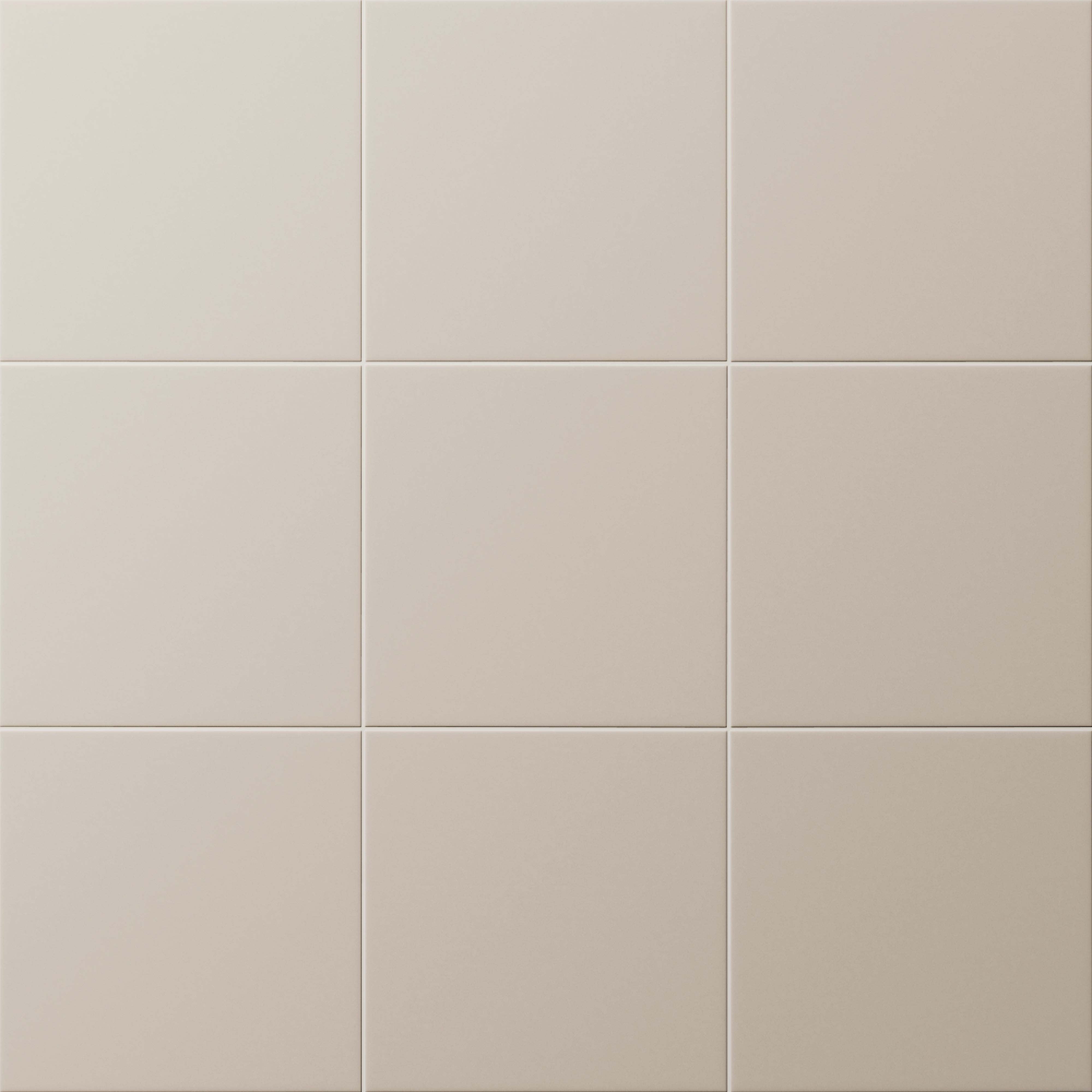 Merrick 8x8 Glossy Porcelain Tile in Grunge Greige