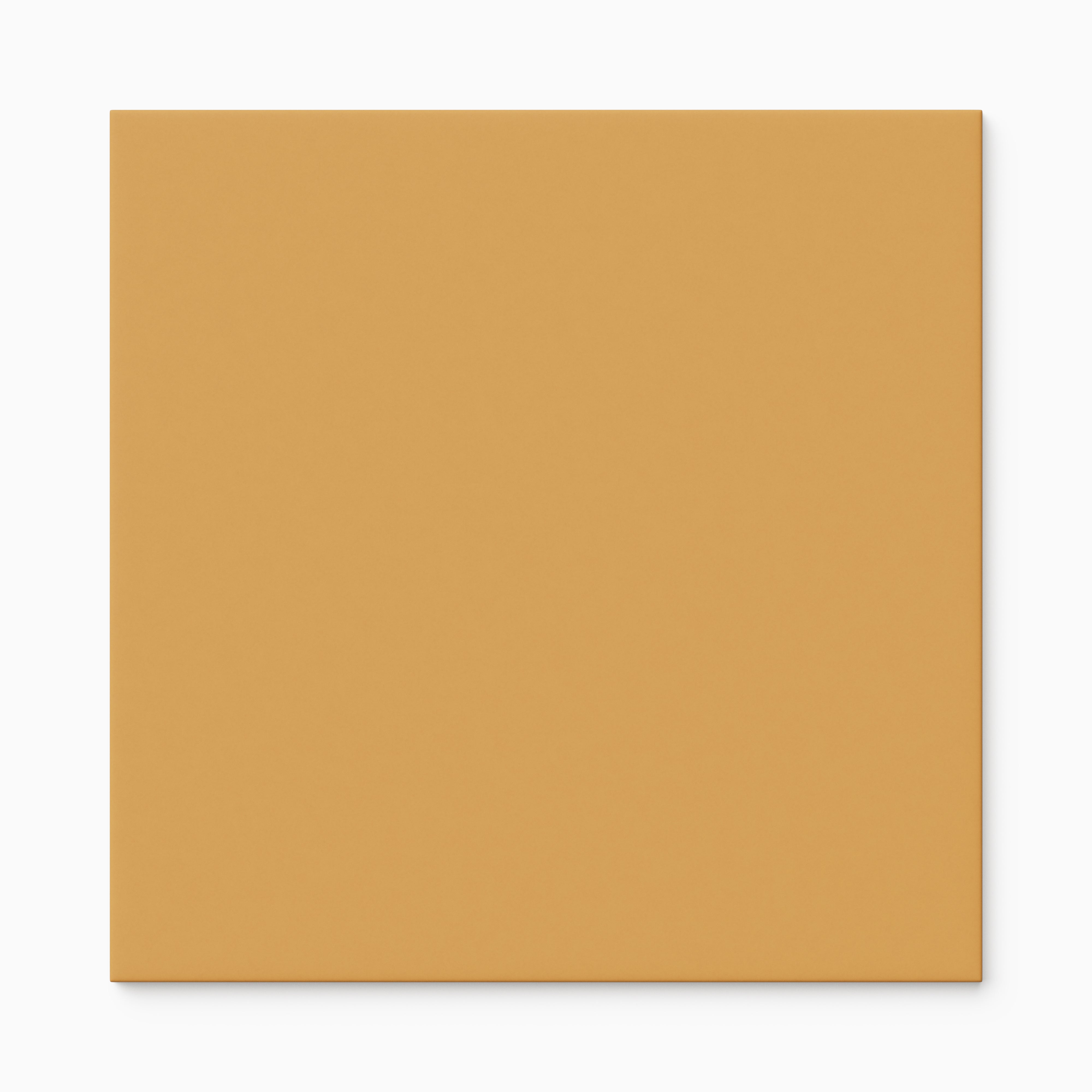 Merrick 8x8 Glossy Porcelain Tile in Acoustic Amber