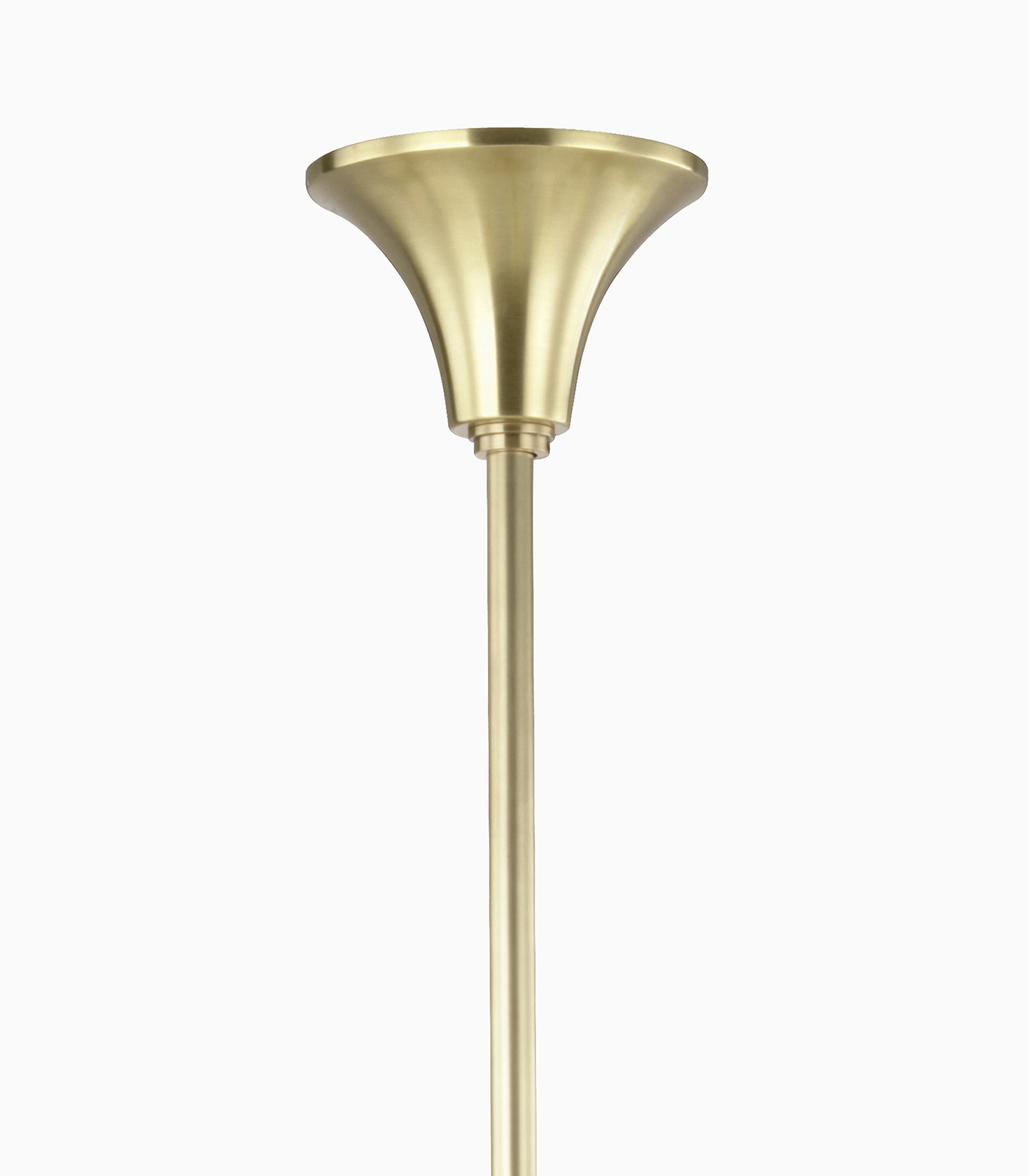 Nicholson Chandelier in Aged Brass