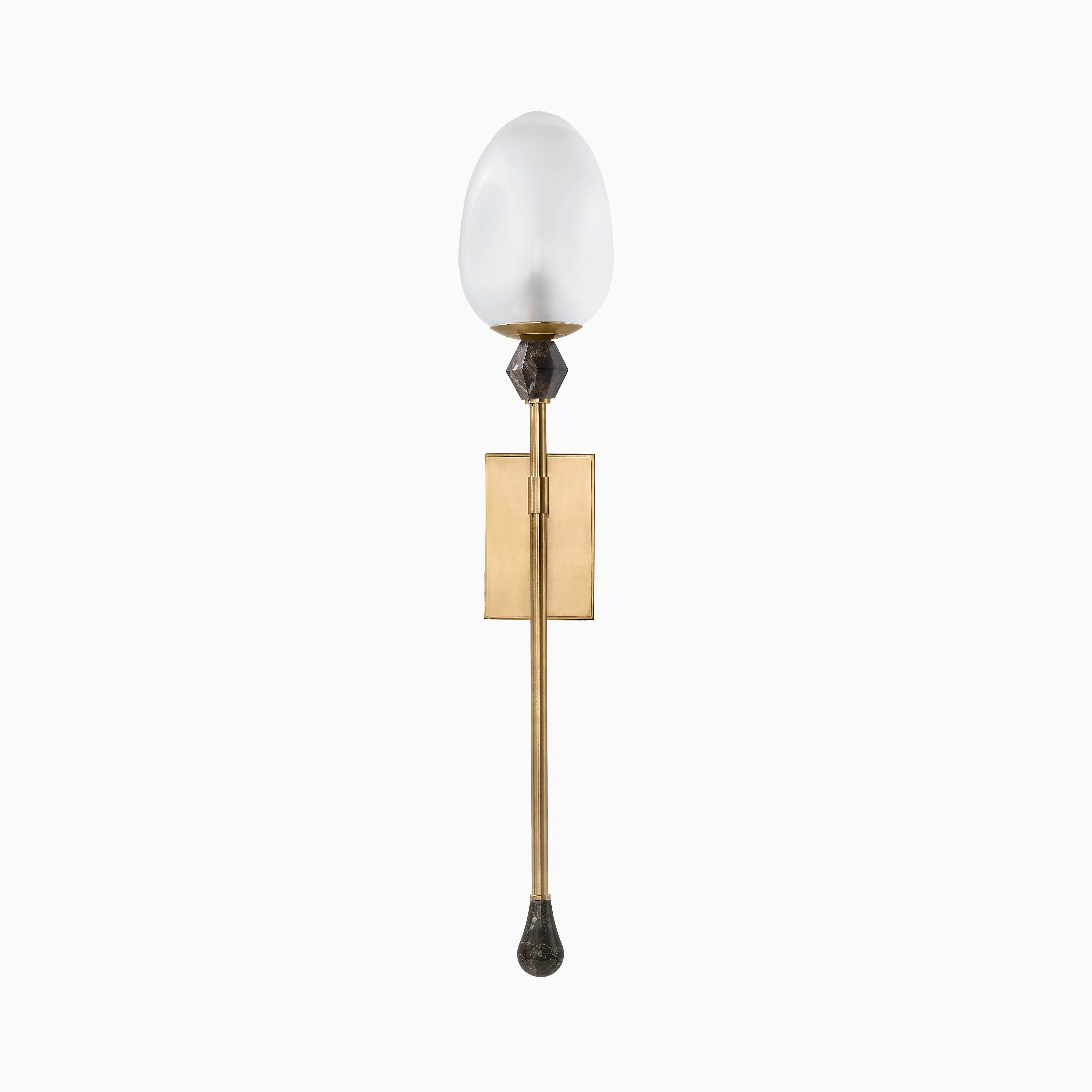 Shonda Wall Sconce in Vintage Brass
