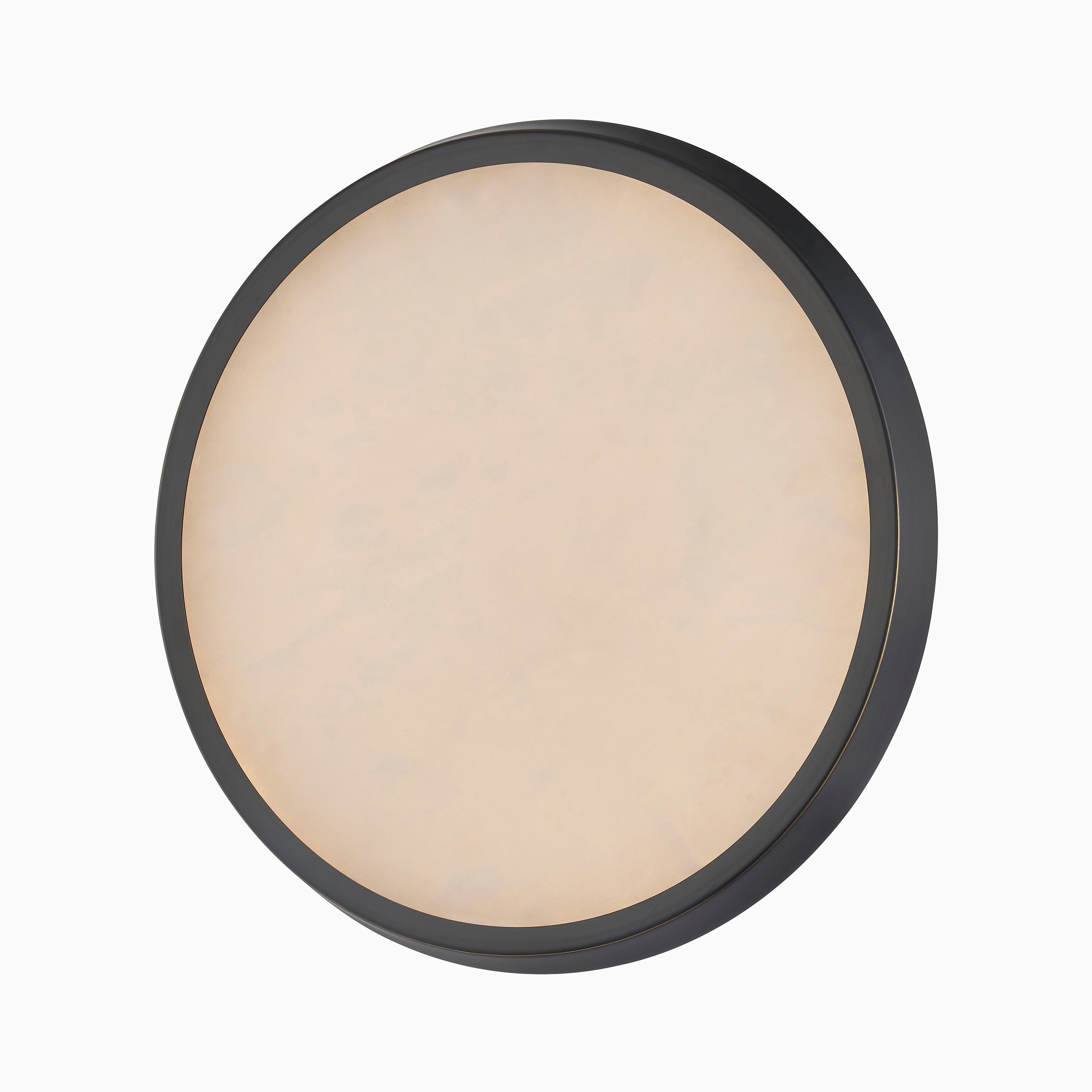 Hurley Flush Mount In Old Bronze