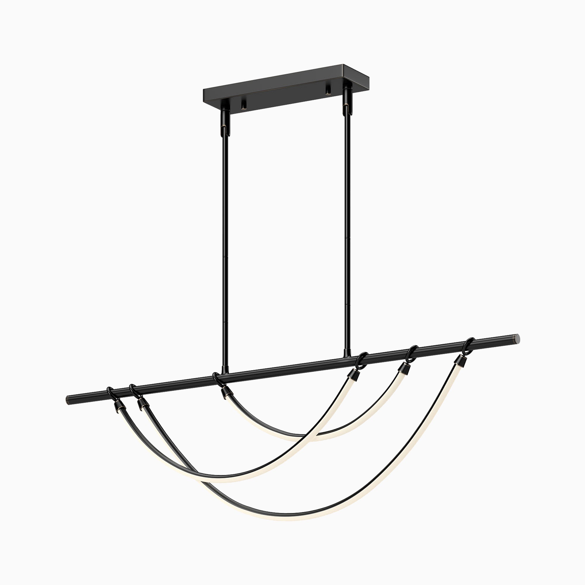 Greer 48" LED Linear Pendant in Urban Bronze