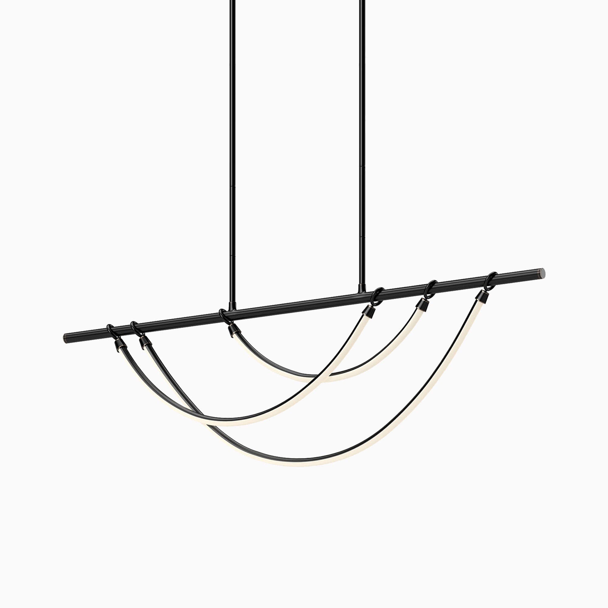 Greer 48" LED Linear Pendant in Urban Bronze