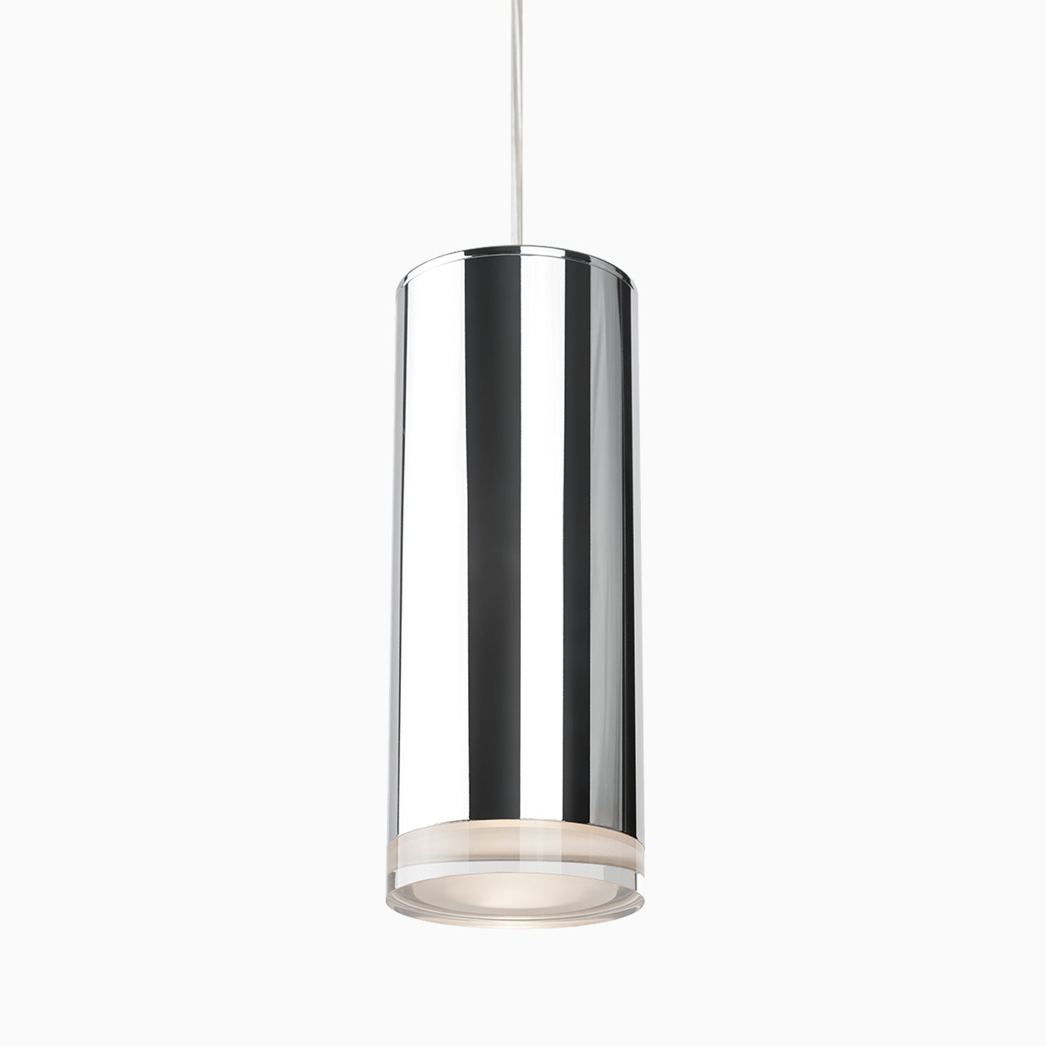 Delmar 10" LED Pendant in Chrome