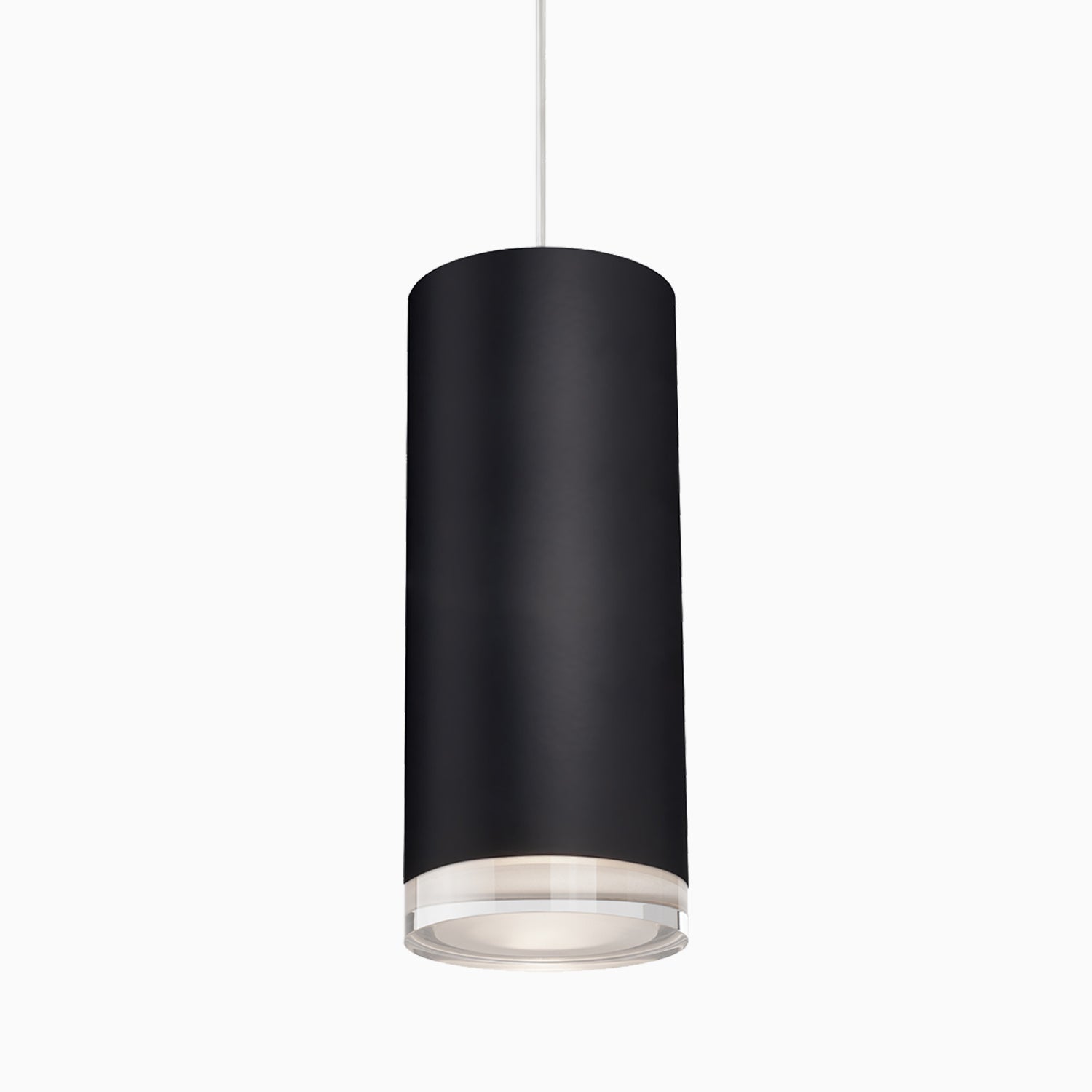 Delmar 10" LED Pendant in Black