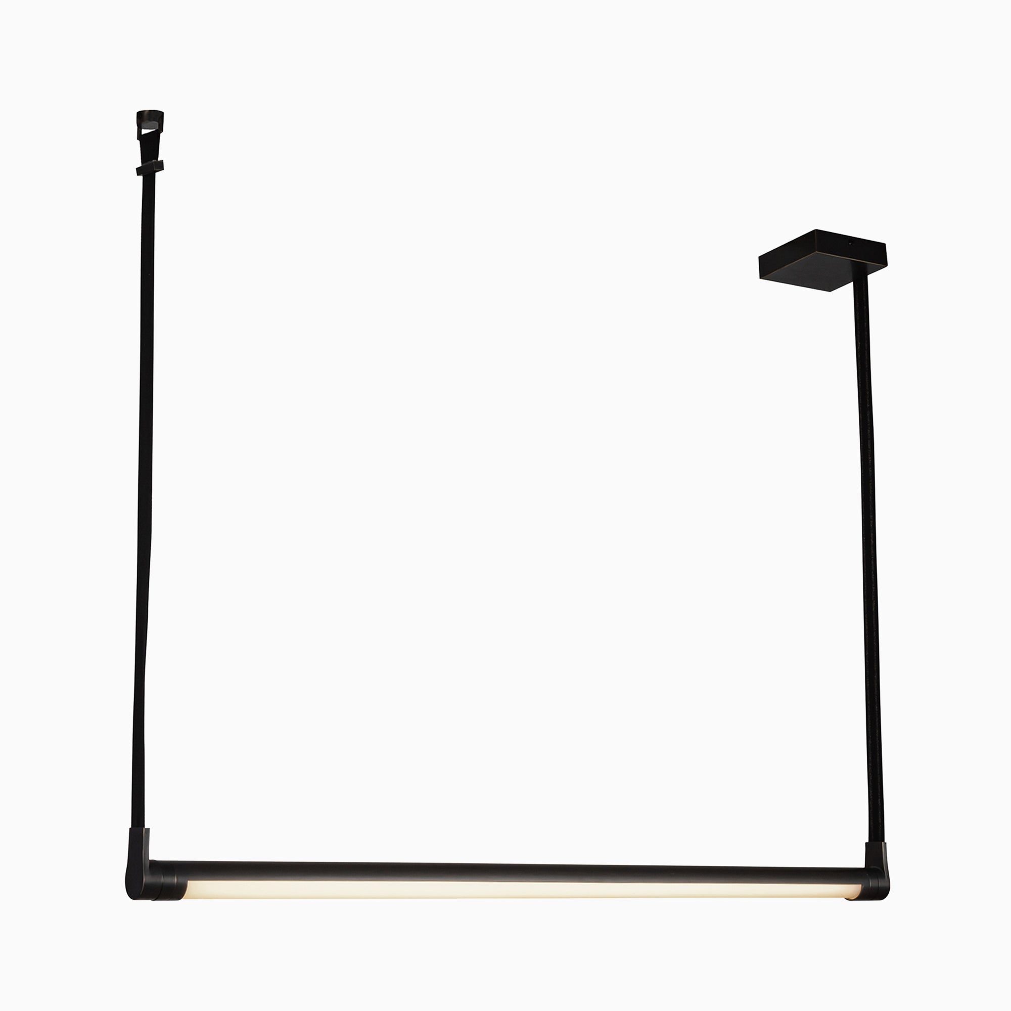 Carson 41" LED Linear Pendant in Urban Bronze