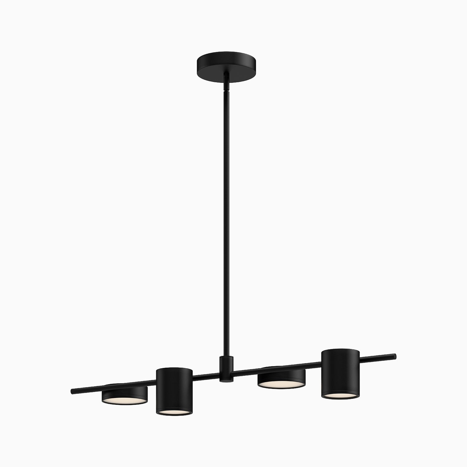Cooper 40" LED Linear Pendant in Black