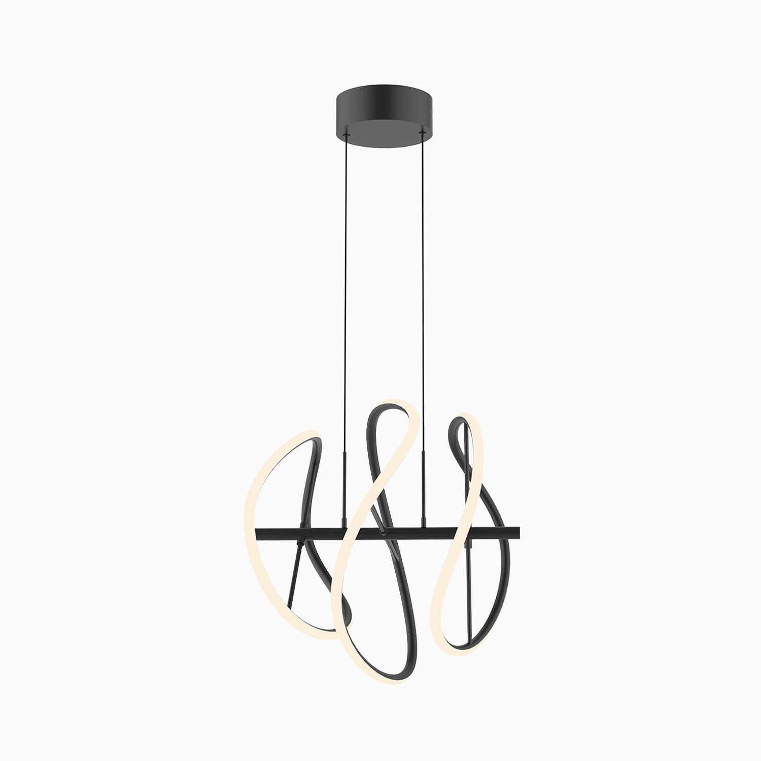 Cambria 16" LED Pendant in Black