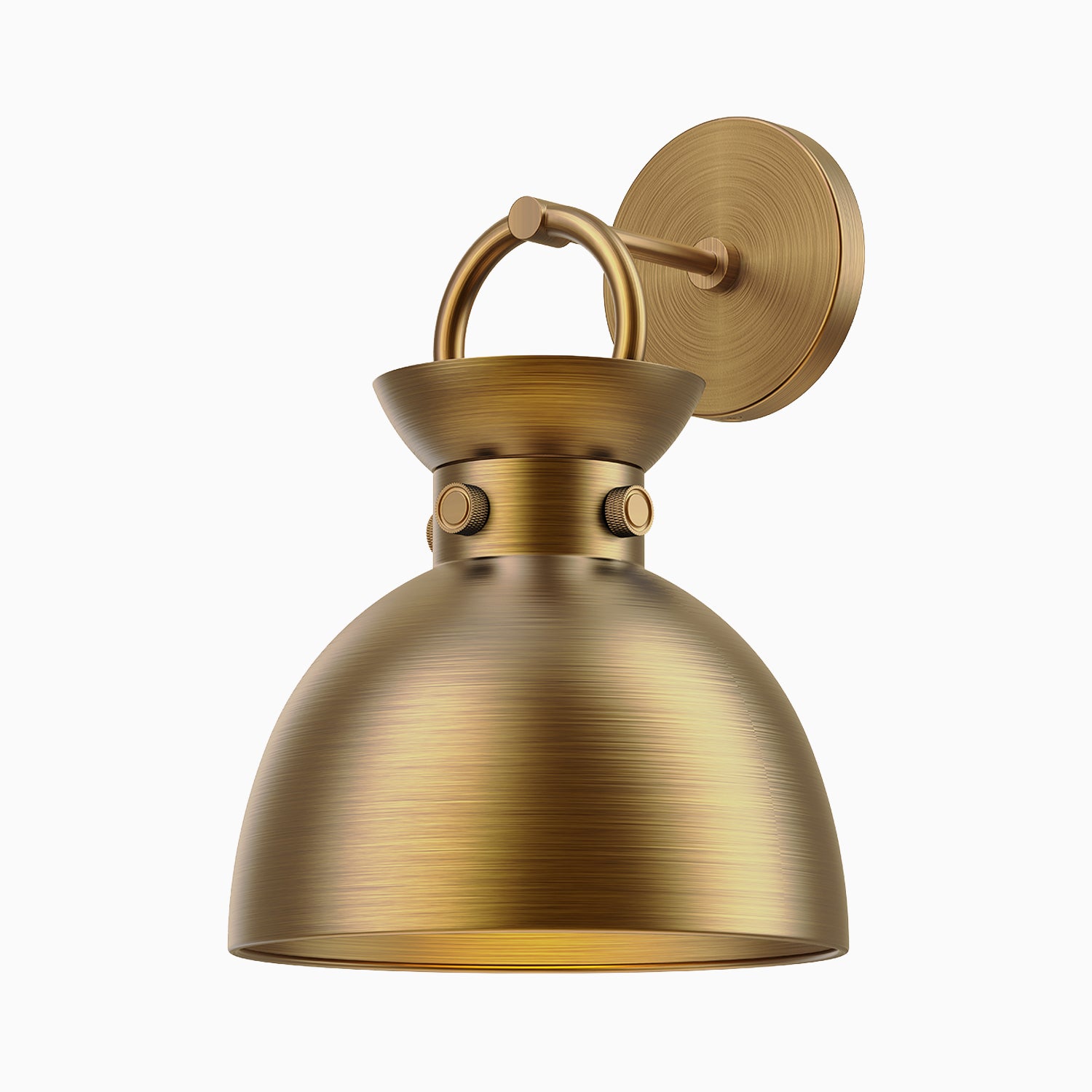 Owen 9" 1 Light Wall/Vanity Light in Aged Gold