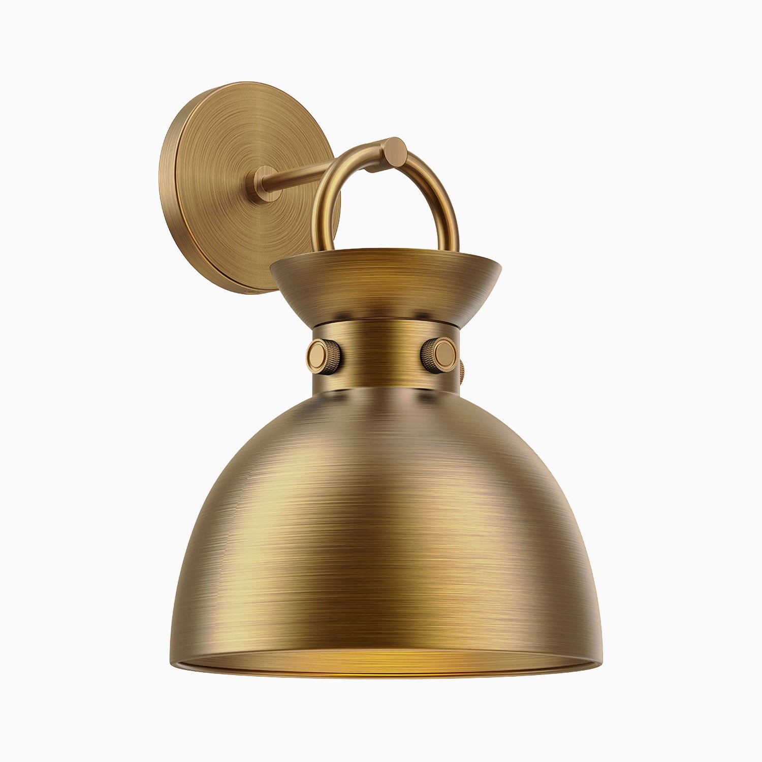 Owen 9" 1 Light Wall/Vanity Light in Aged Gold