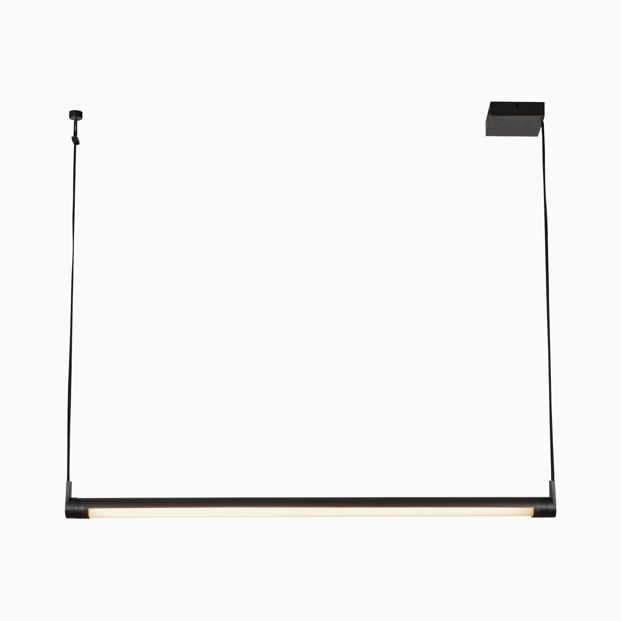 Carson 41" LED Linear Pendant in Urban Bronze, Universal Voltage