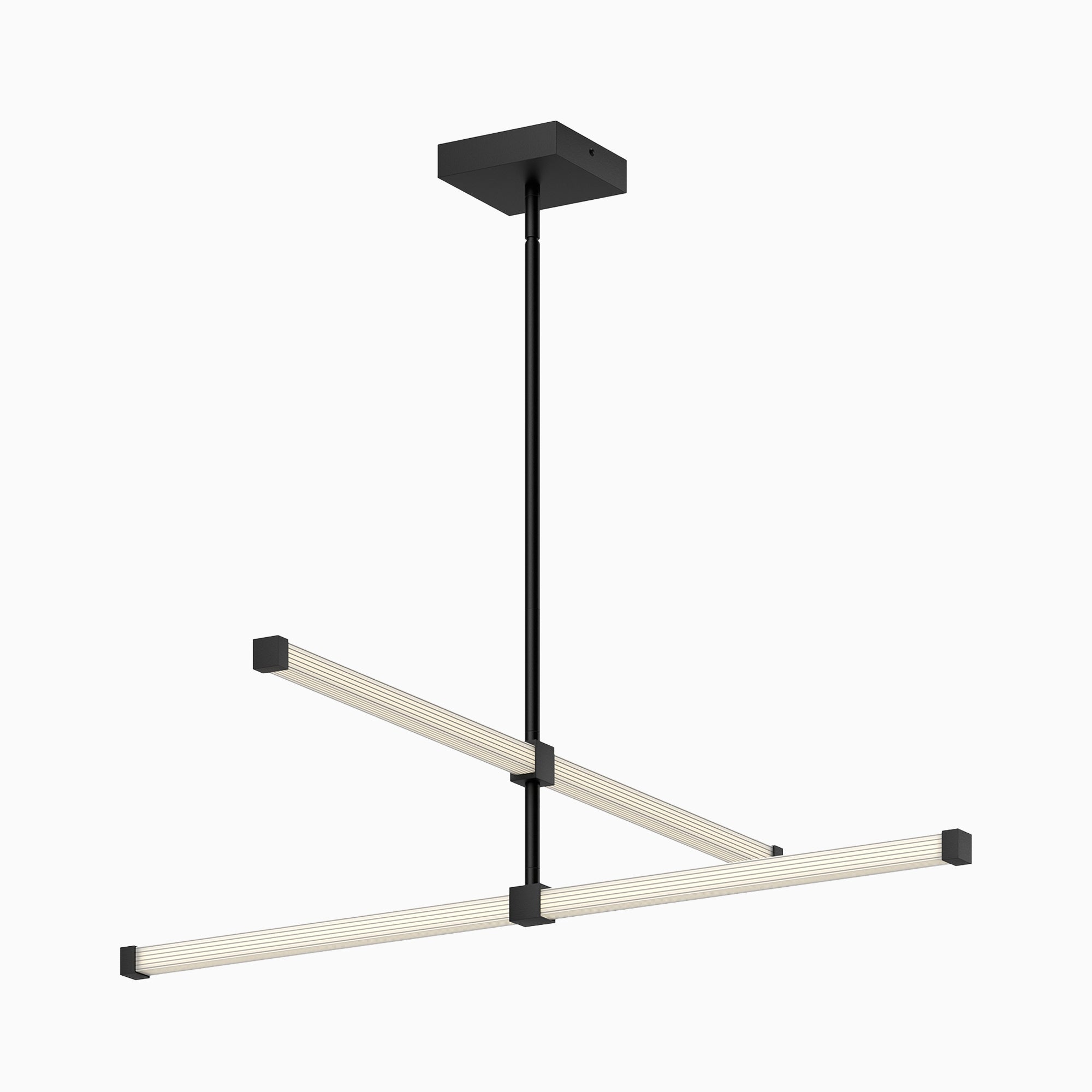 Silas 32" LED Chandelier in Black