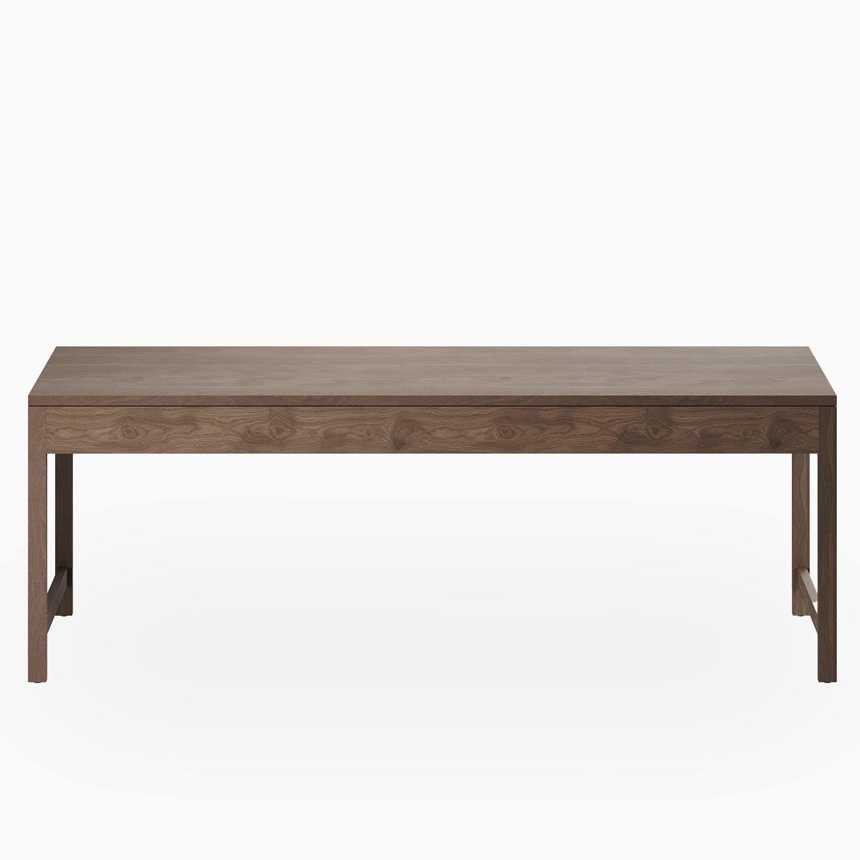 Thibault Walnut Dining Table in Matte, 84" x 36"