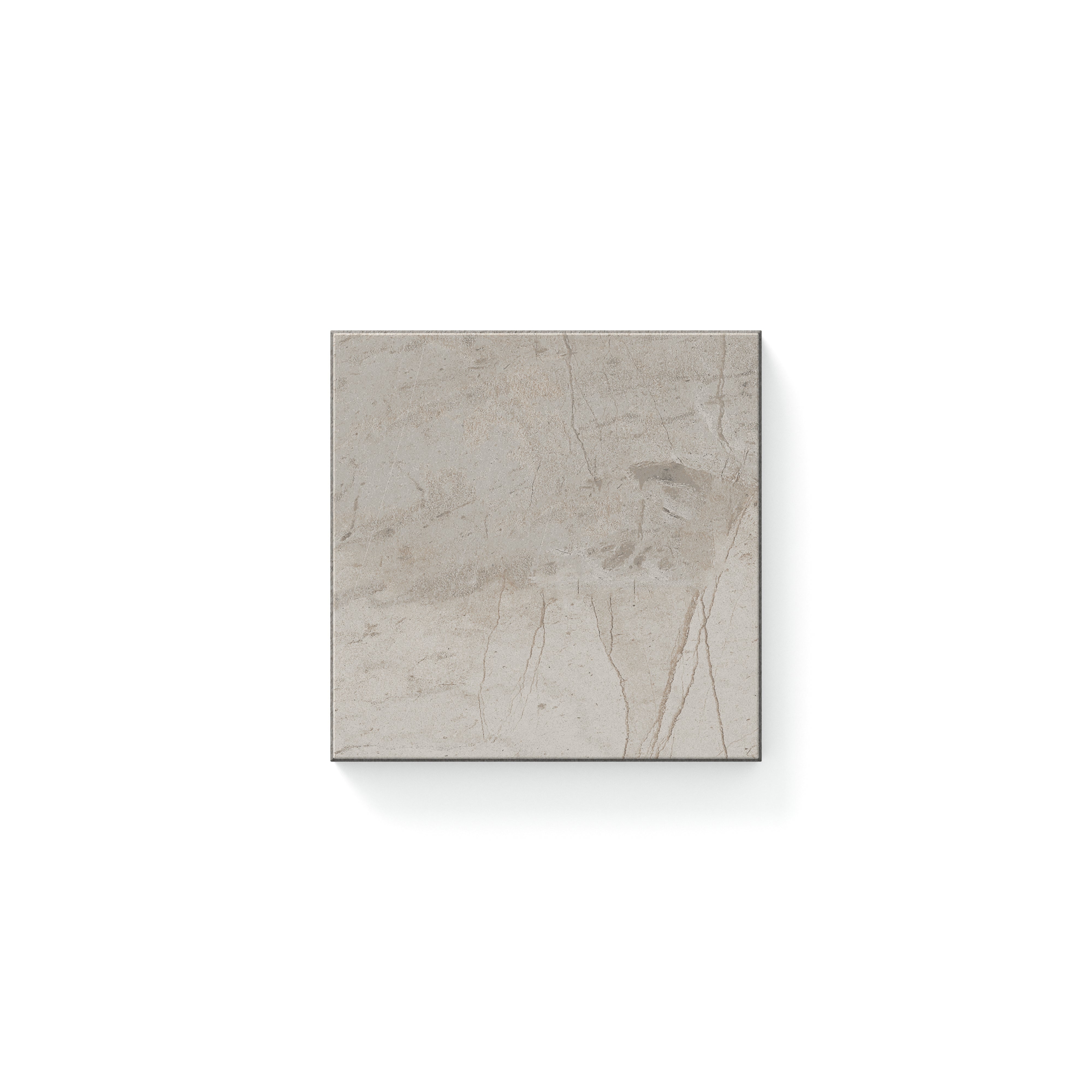 Declan 4 x 4 Matte in White Sample