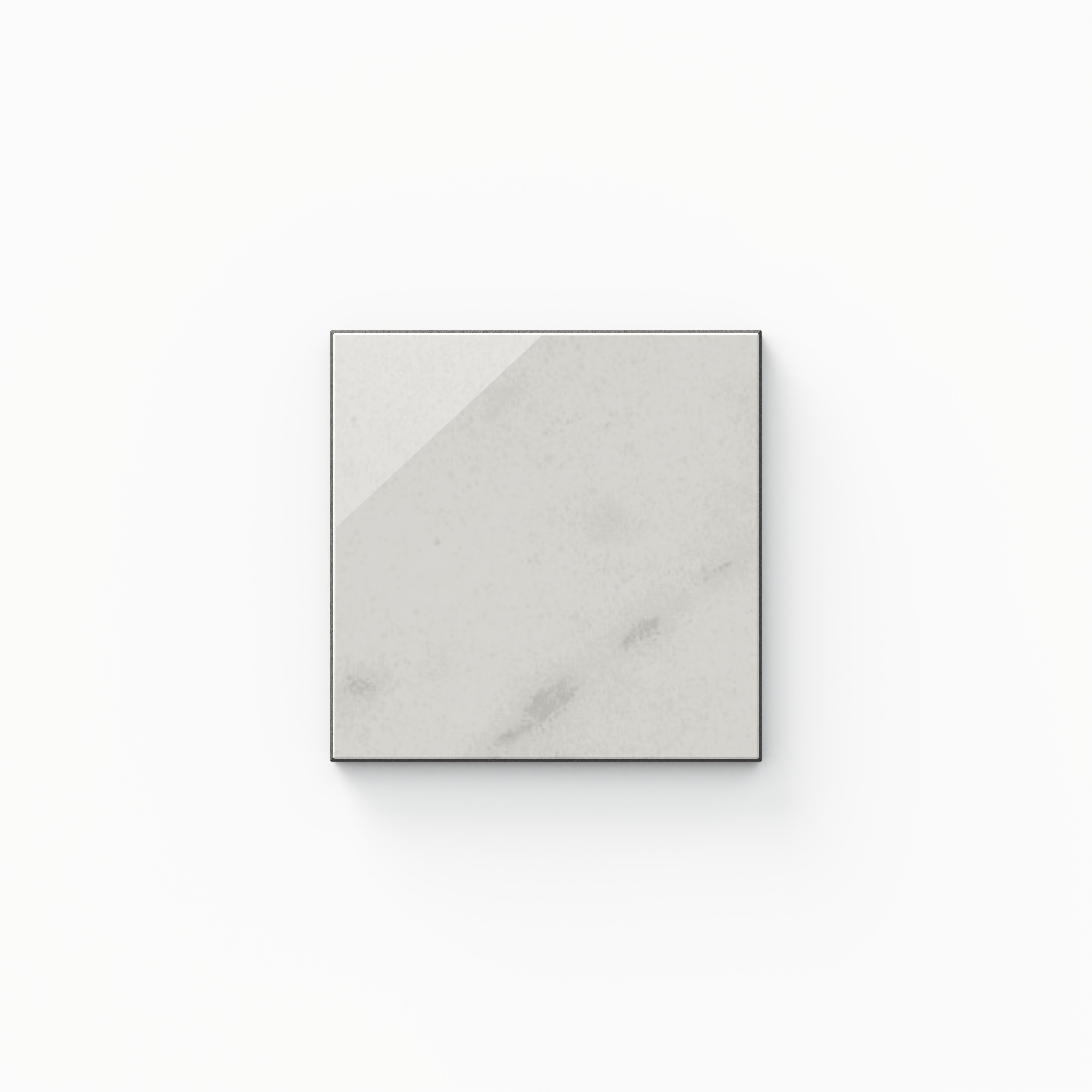 Blair Polished White Carrara 4x4 Tile Sample