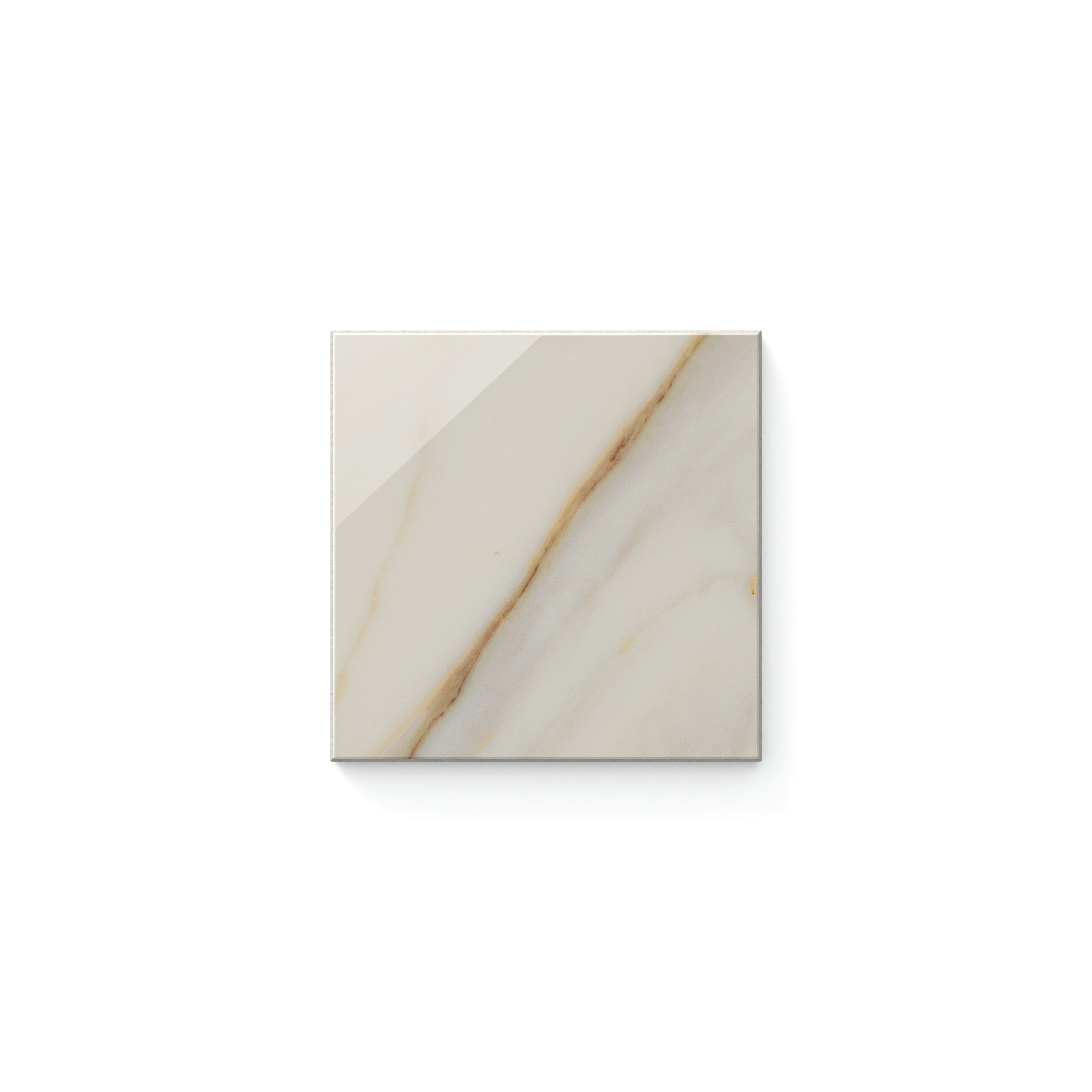 Aniston 4 x 4 Polished in Calacatta Cremo Sample