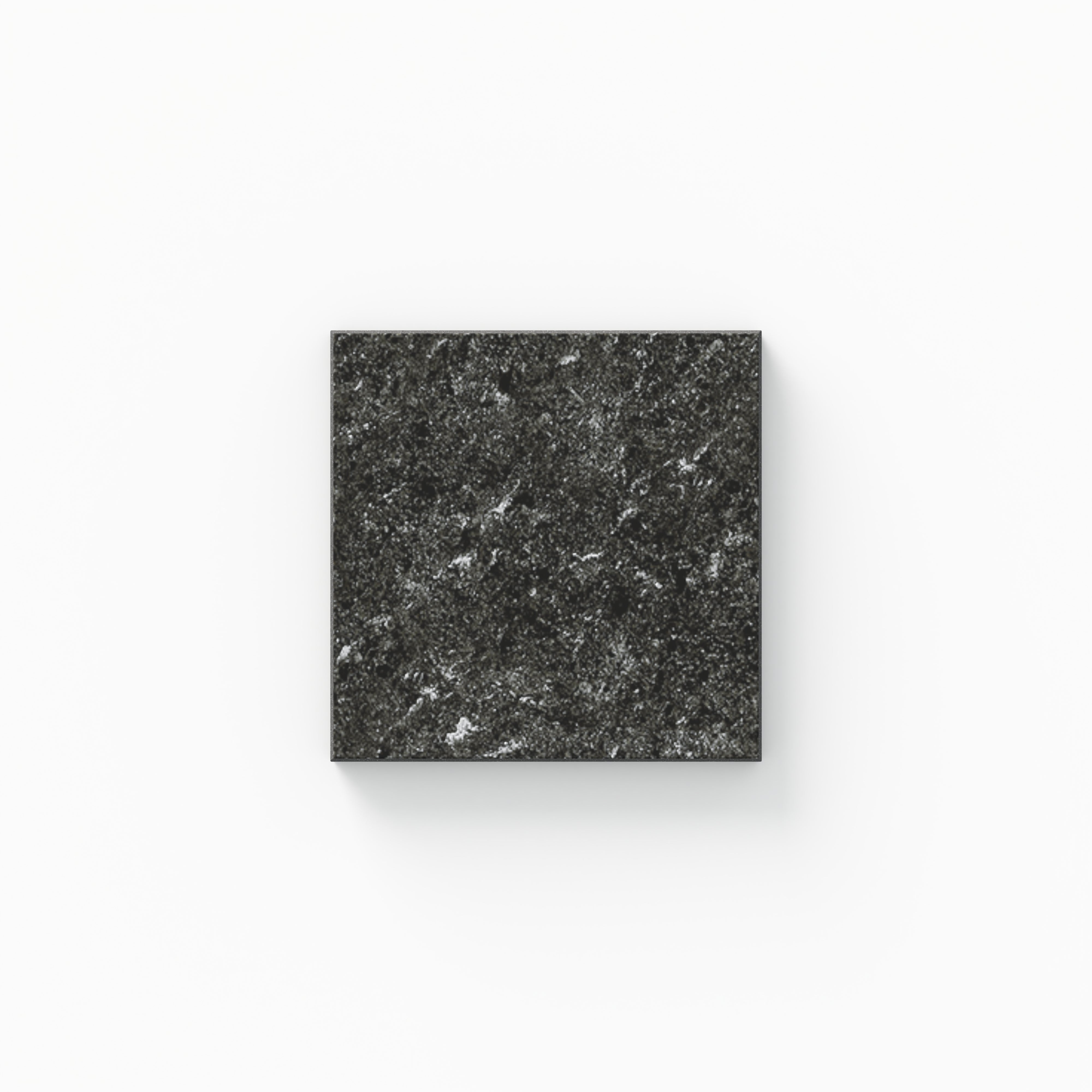 Dawson 4 x 4 Matte in Charcoal Sample