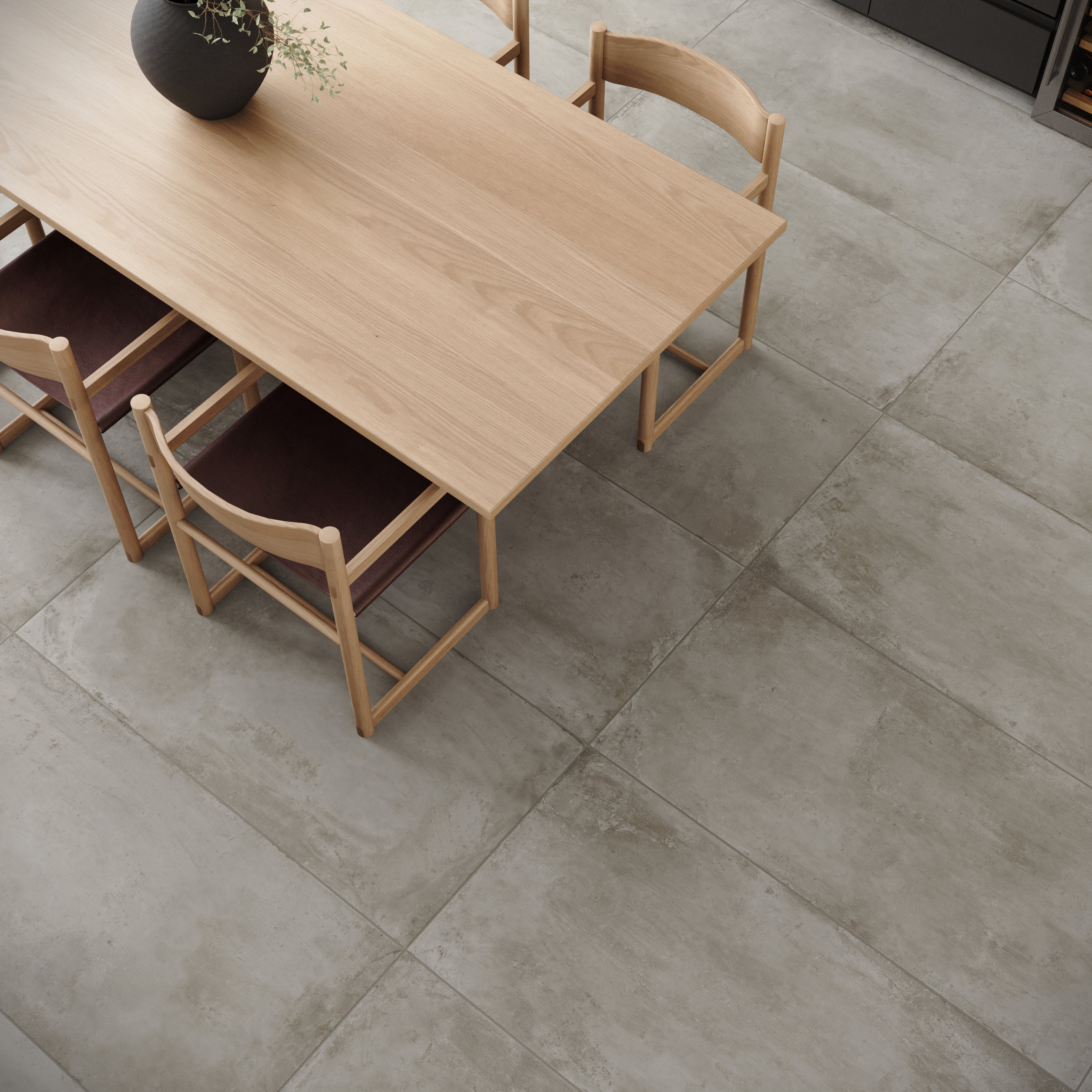 Ramsey 24x48 Matte Porcelain Tile in Ash