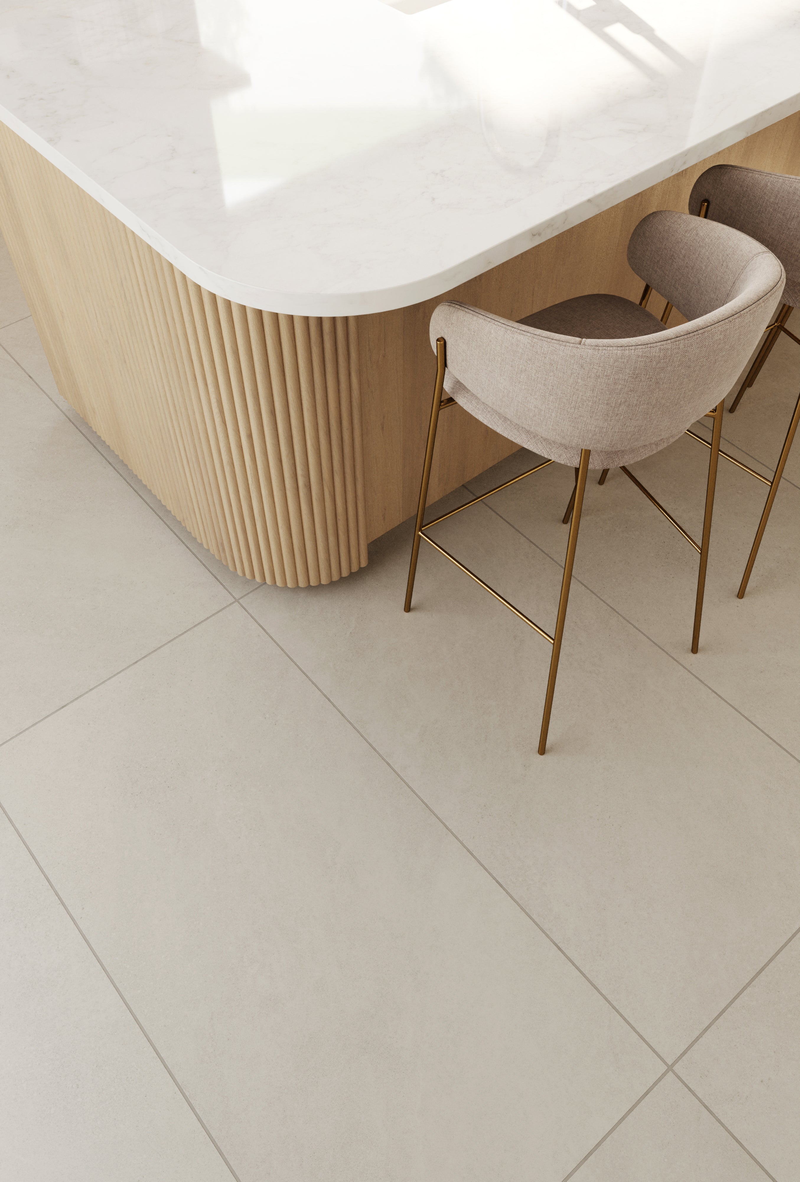 Shea 24x48 Matte Porcelain Tile in Sand