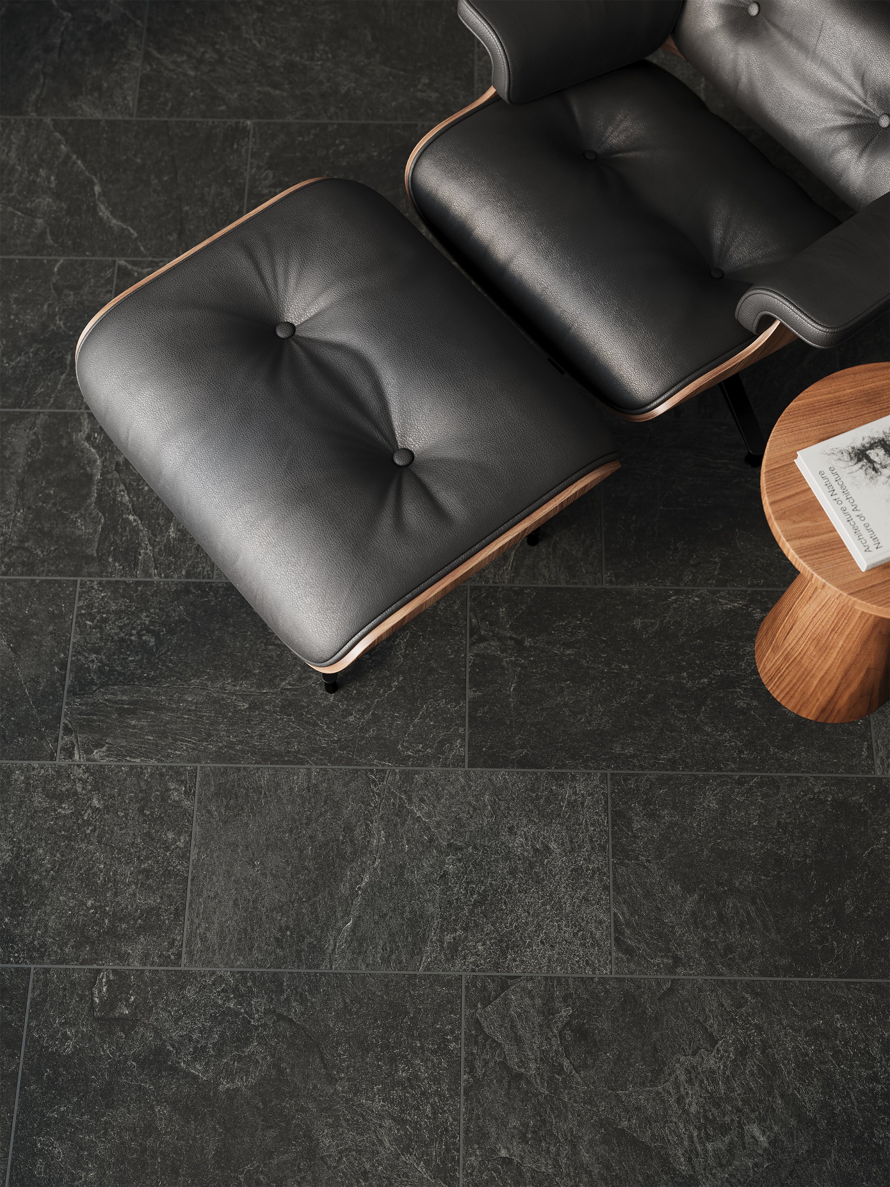 Dawson 12x24 Matte Porcelain Tile in Charcoal