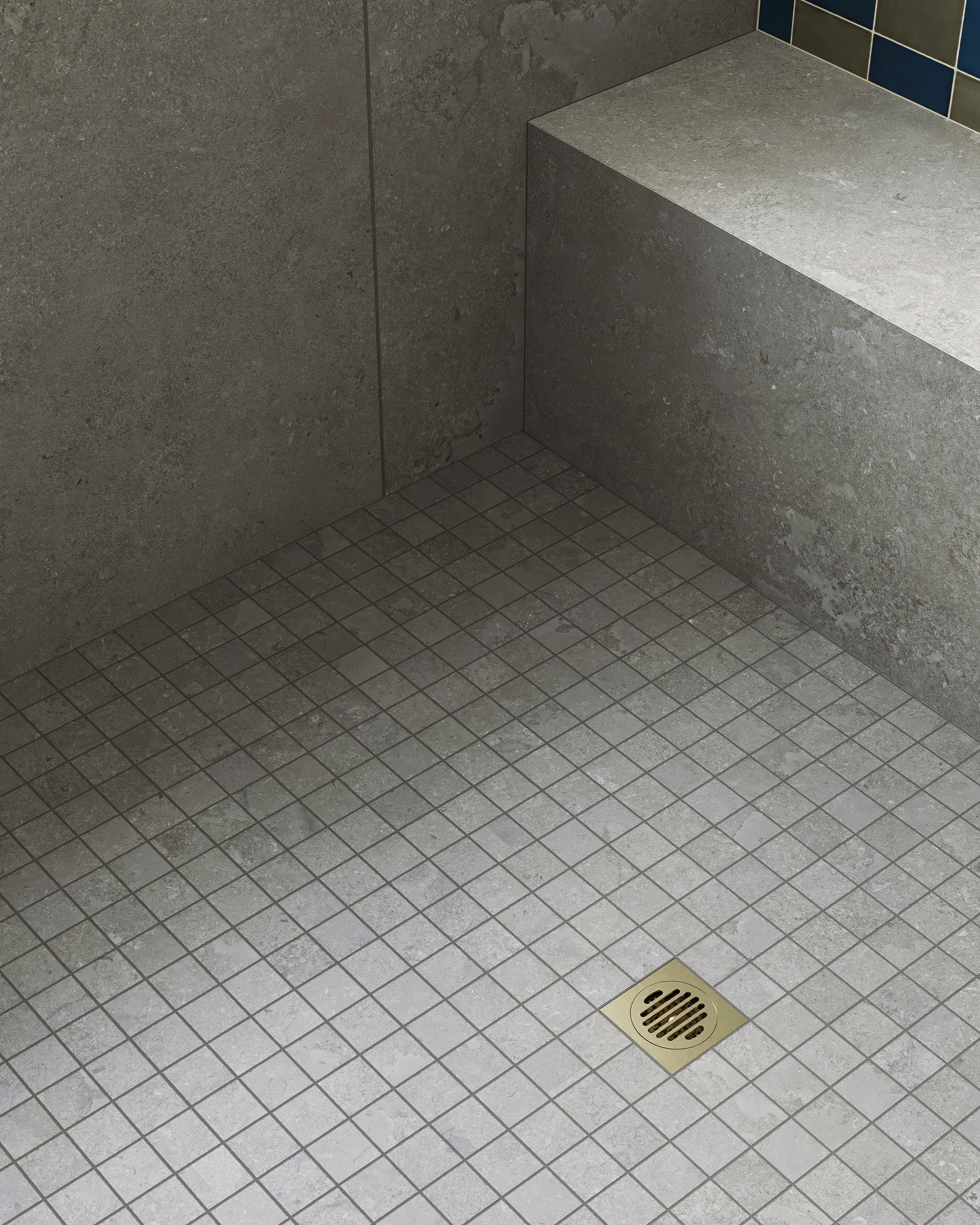 Tatum 2x2 Matte Porcelain Mosaic Tile in Cross-Cut Dune