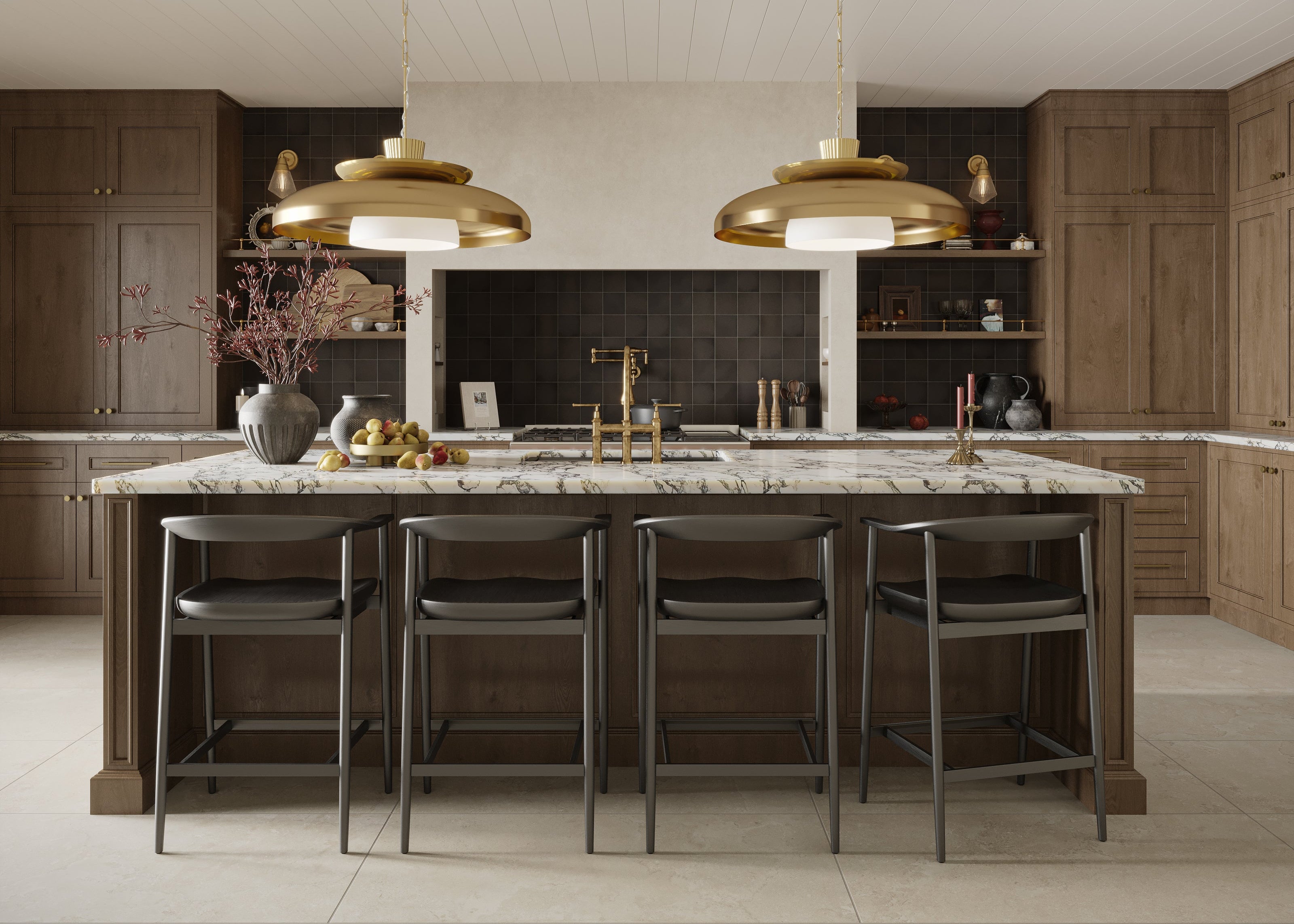 Tatum 24x48 Matte Porcelain Tile in Cross-Cut Sand