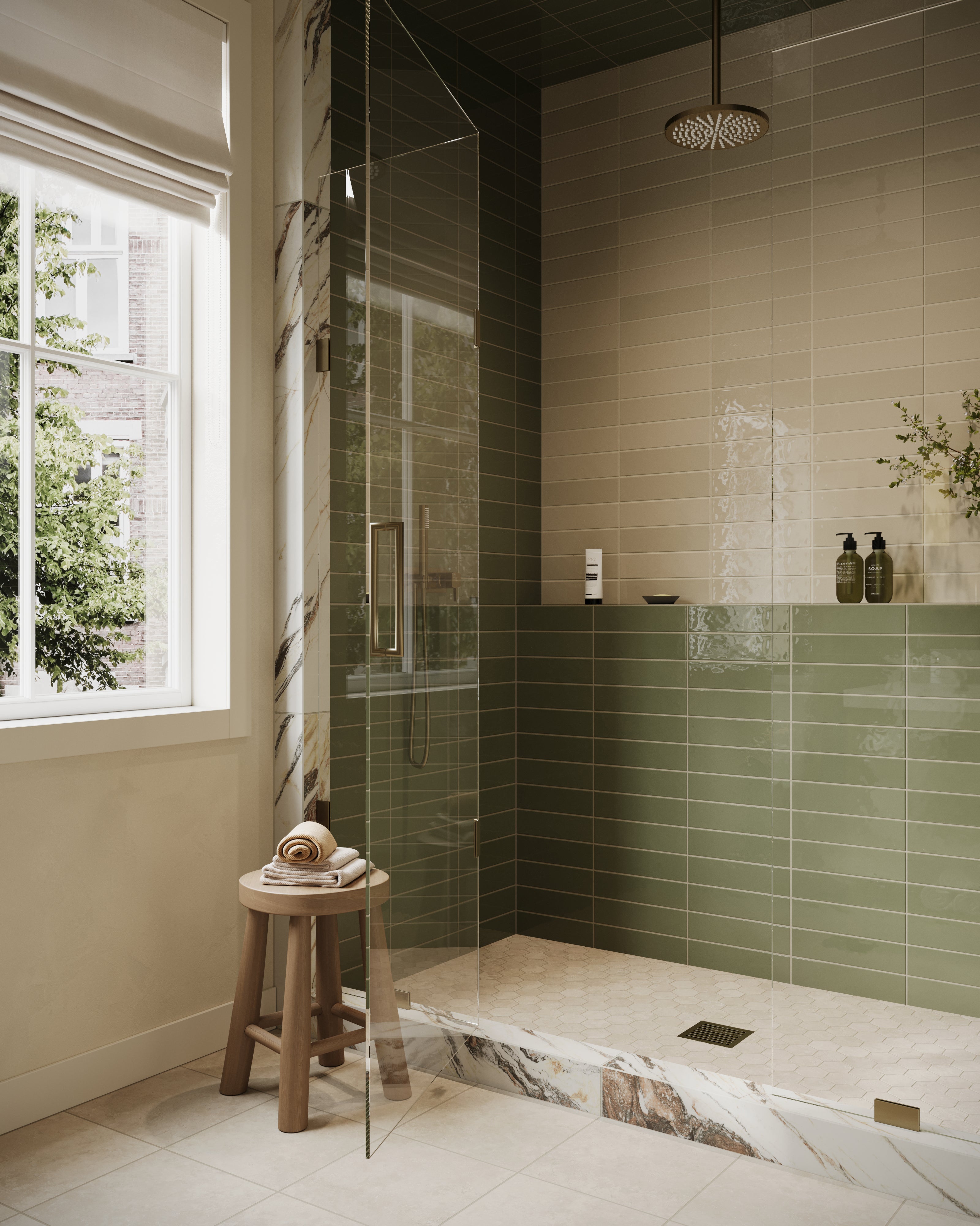 Leona 12x12 Matte Porcelain Tile in Marfil