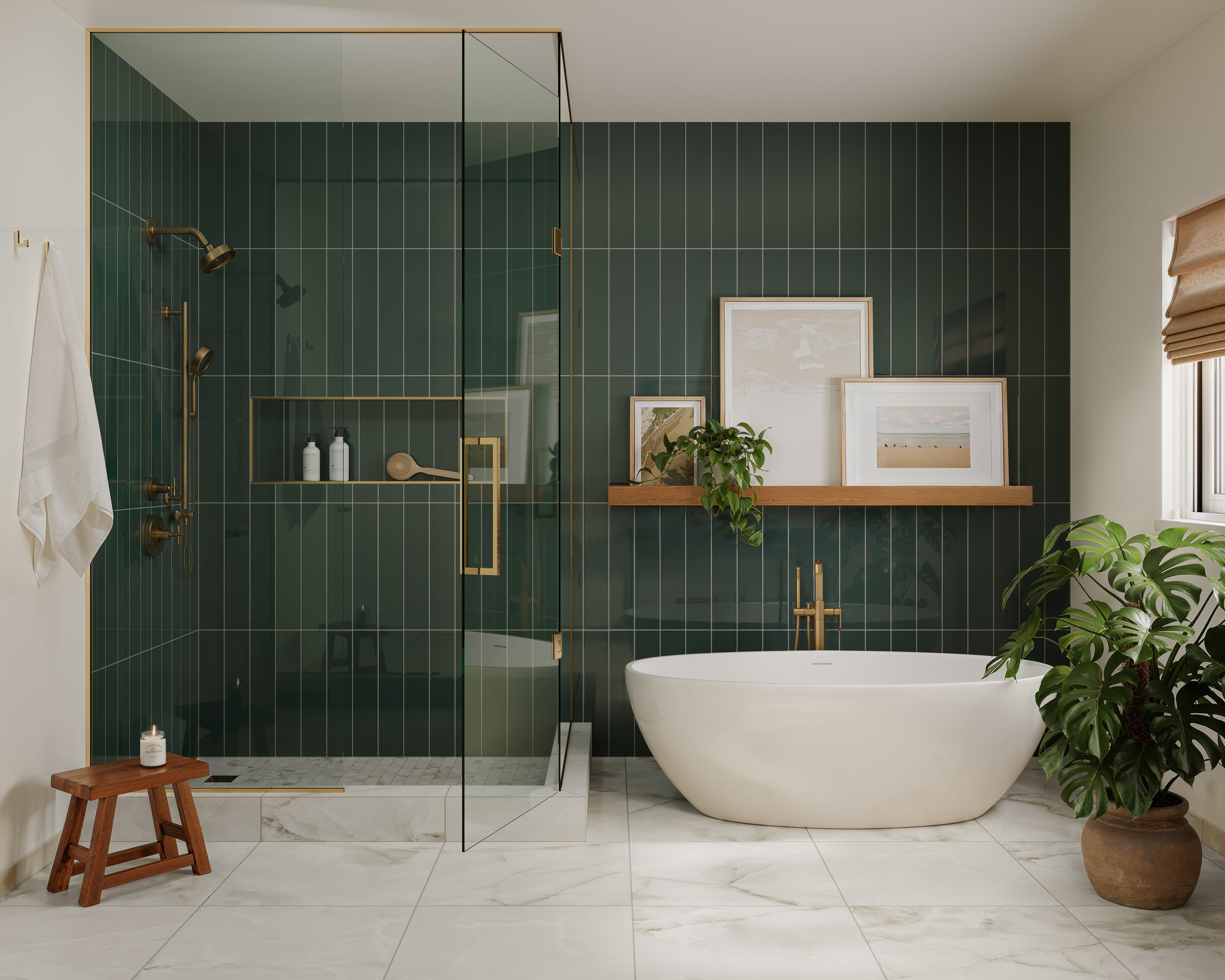 Astrid 3x24 Matte Porcelain Bullnose Tile in Pearl