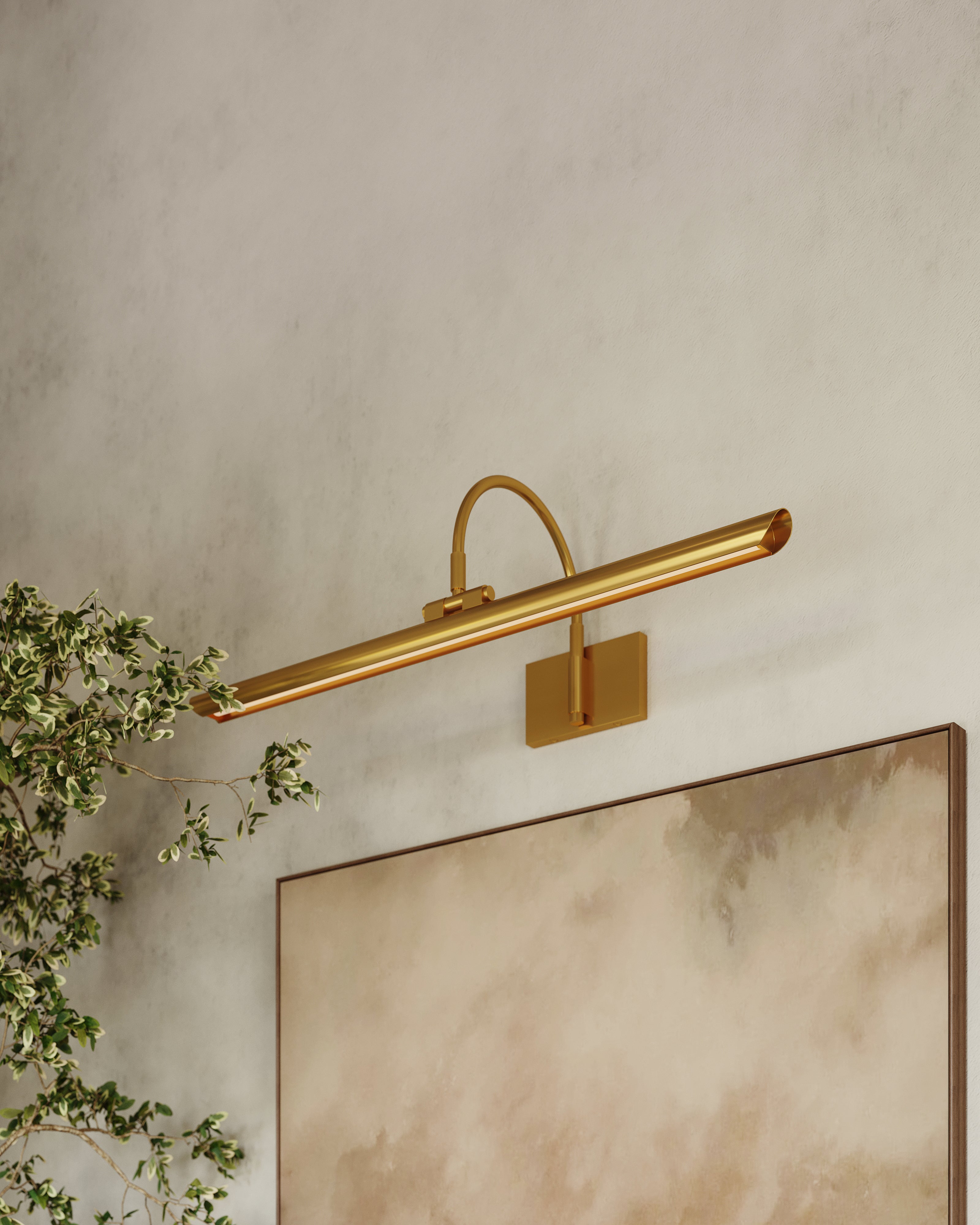 McAvoy 24" Picture Light in Aged Brass