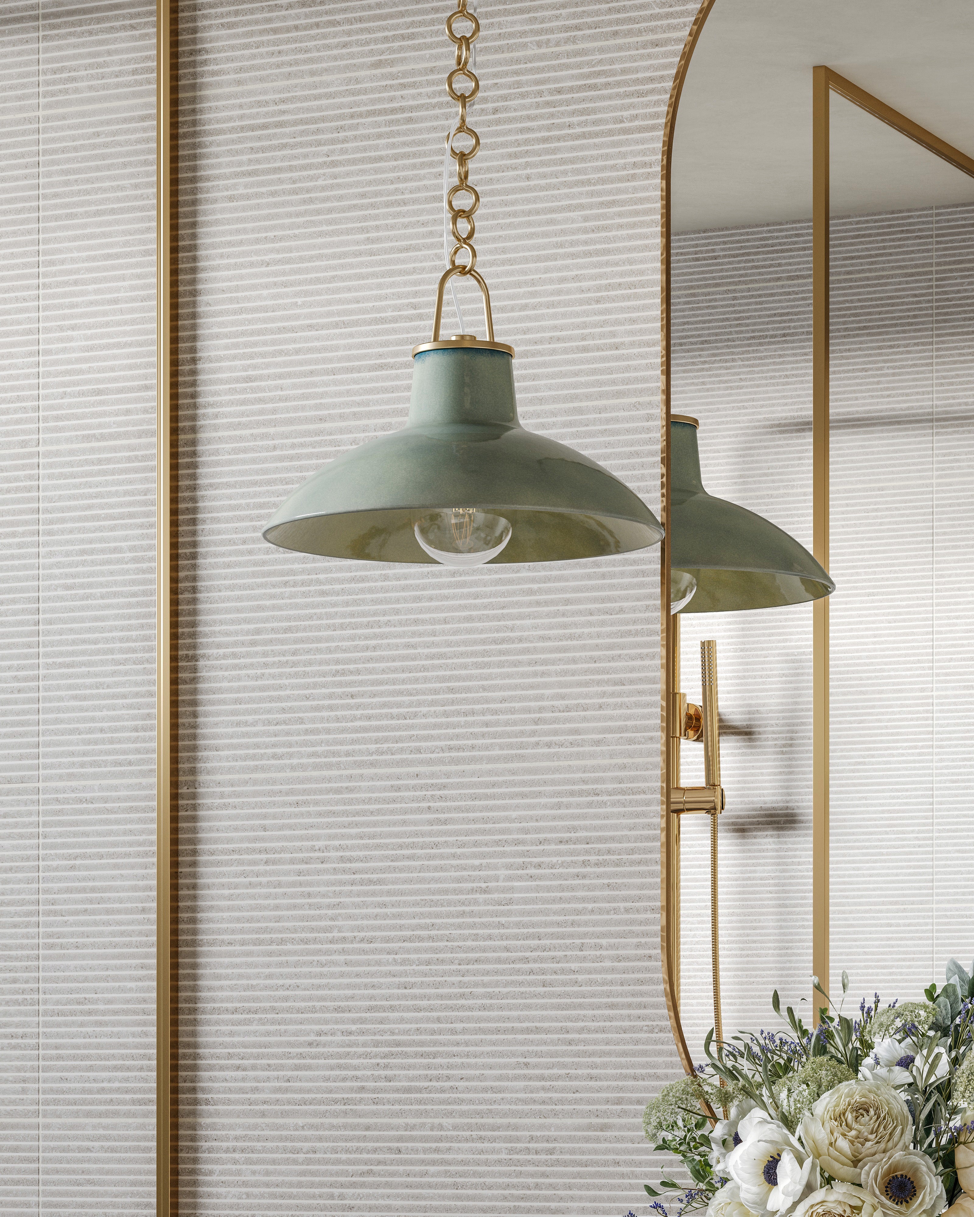 Kennedy 12x36 Matte Porcelain Tile in Sand Deco