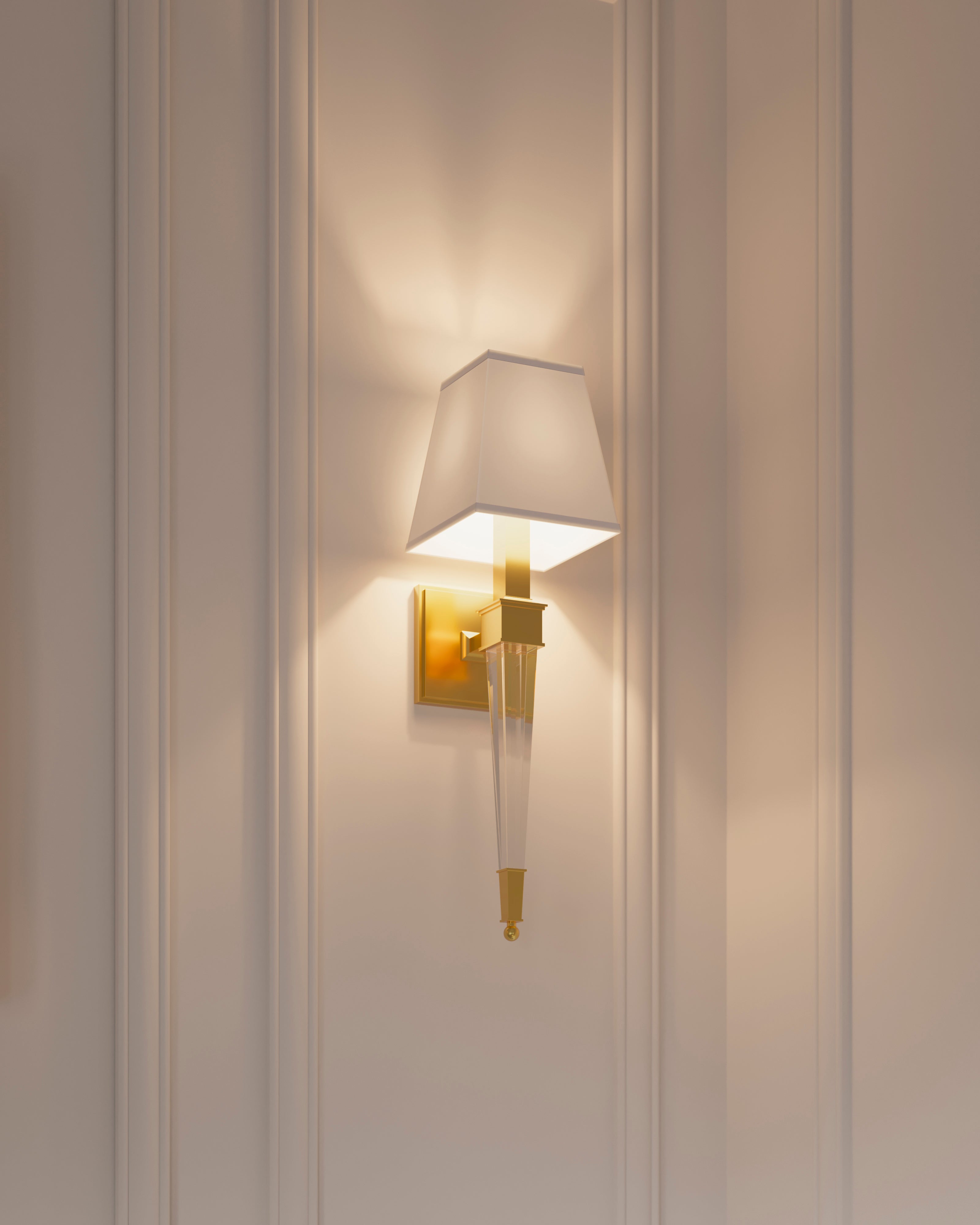 Alena Wall Sconce In Aged Brass