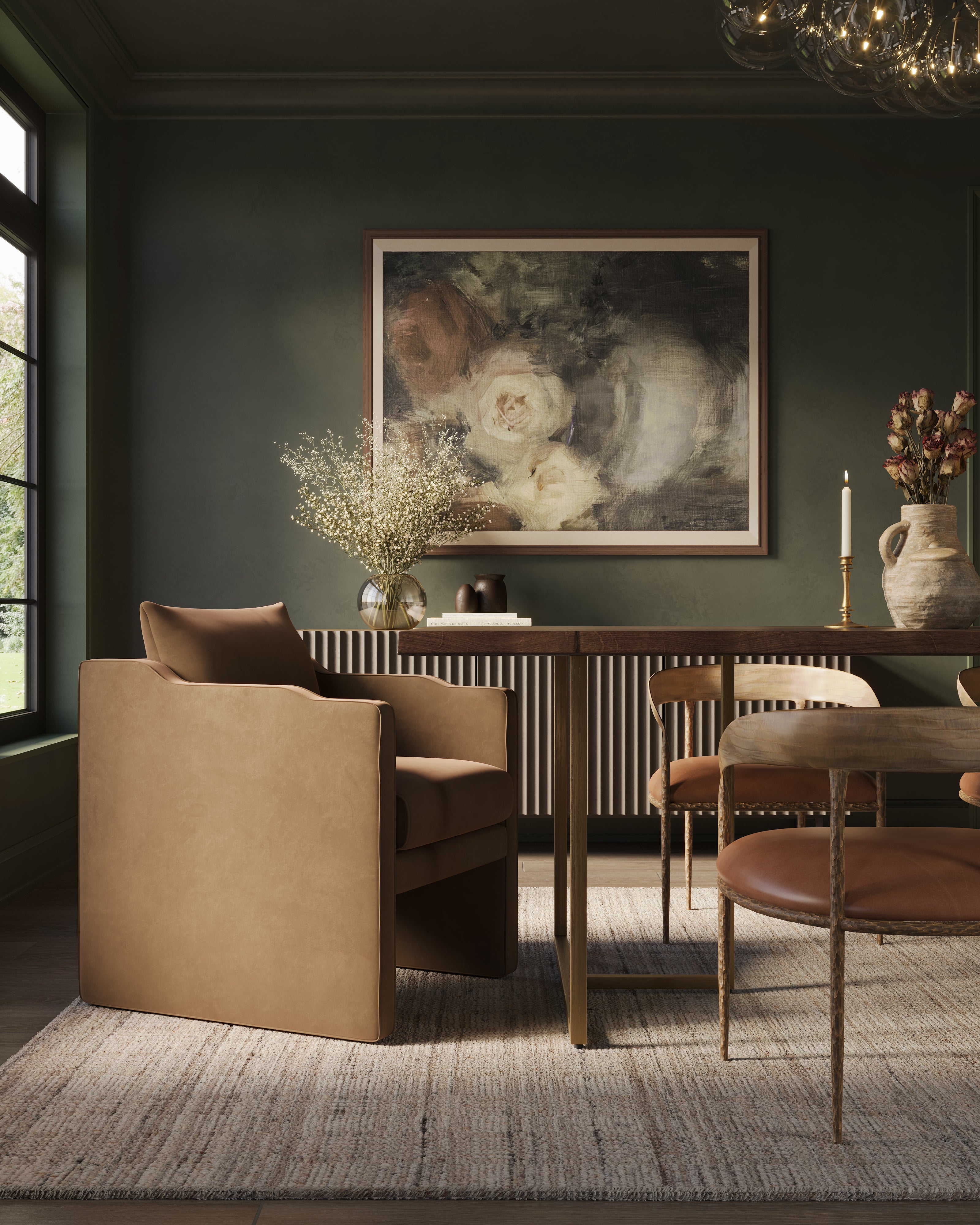 Davies Rug in Dove / Stone