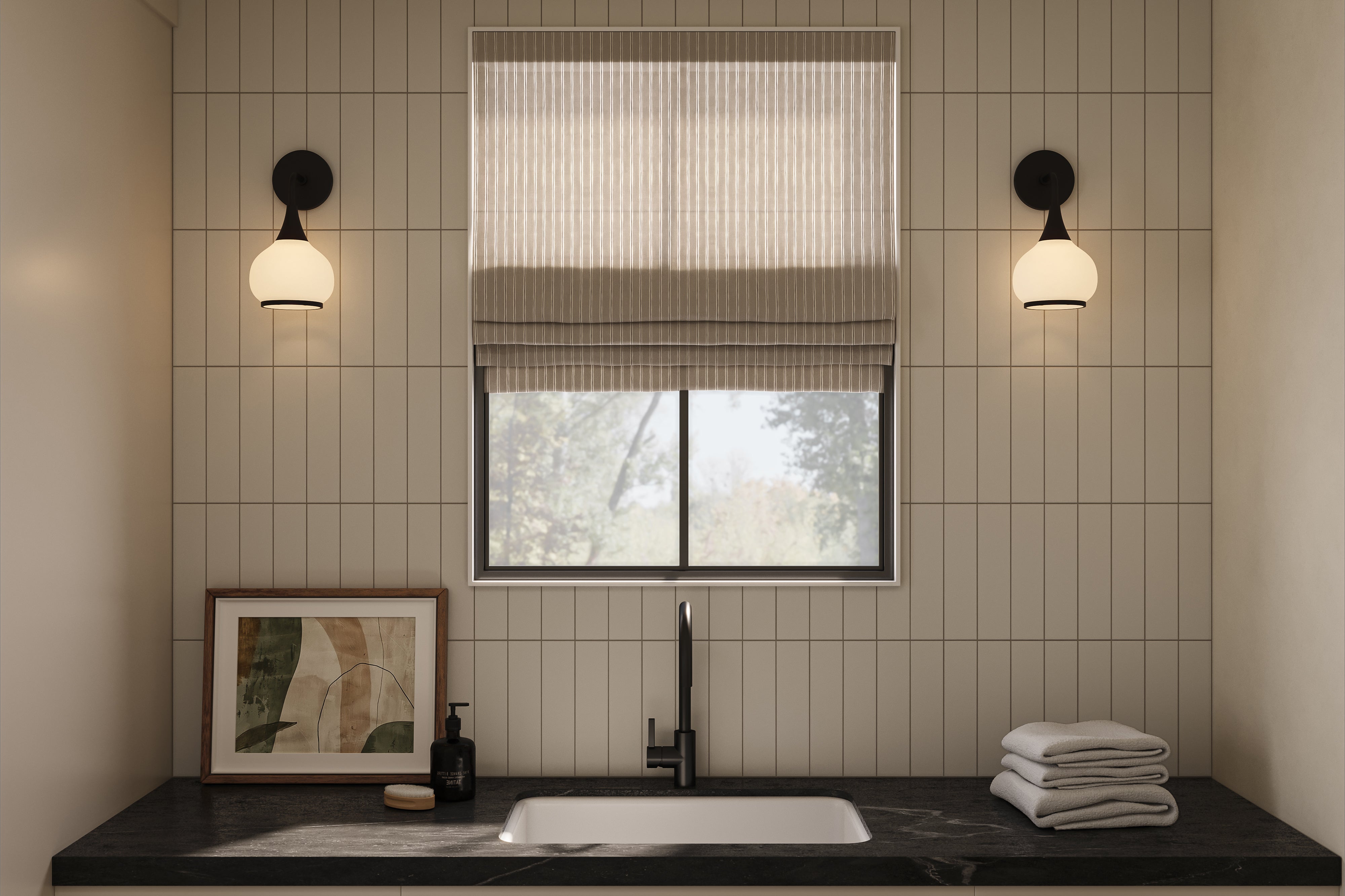 Merrick 3x11 Glossy Porcelain Tile in Ambient White