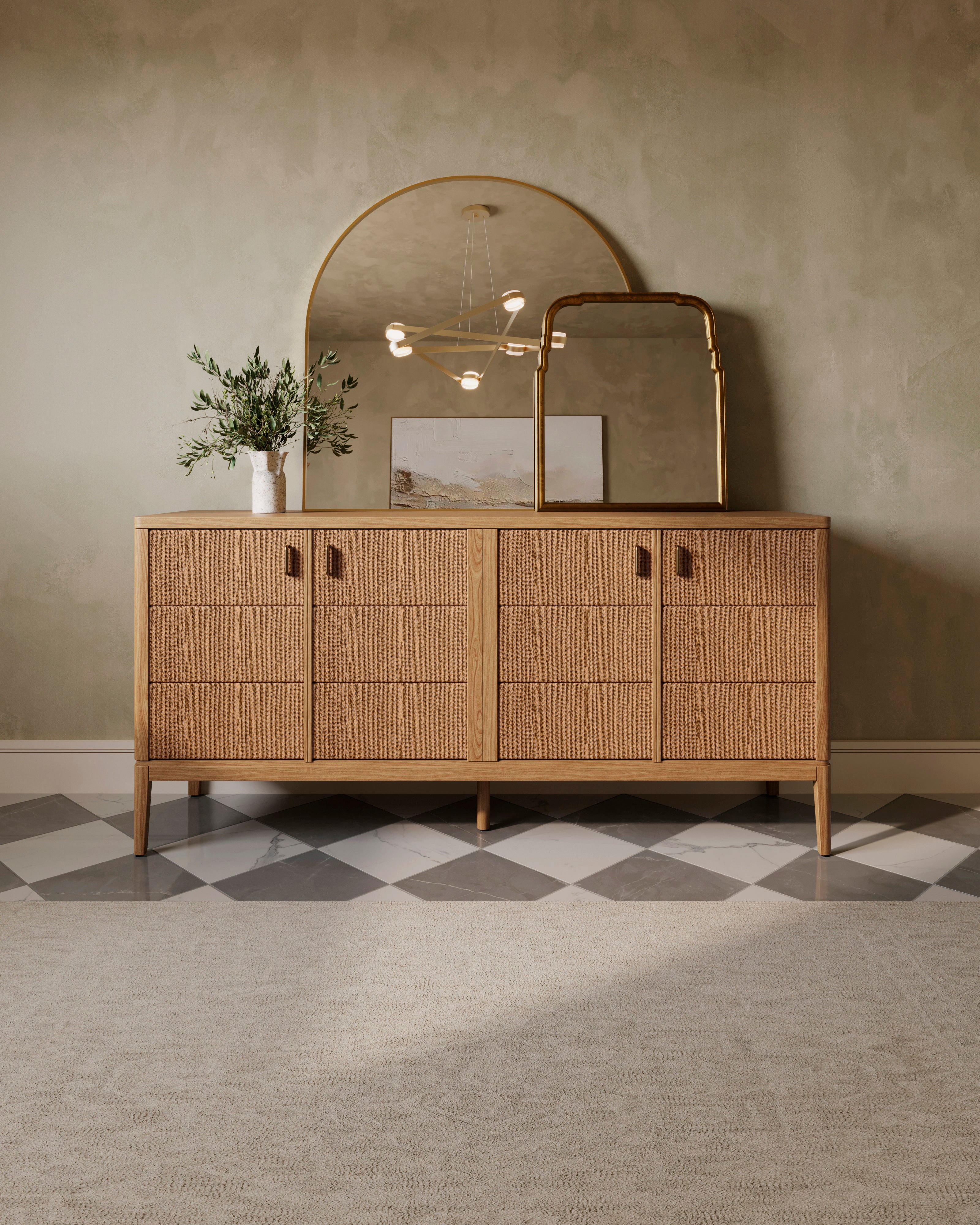 Mallory Wool Pile Rug in Cream