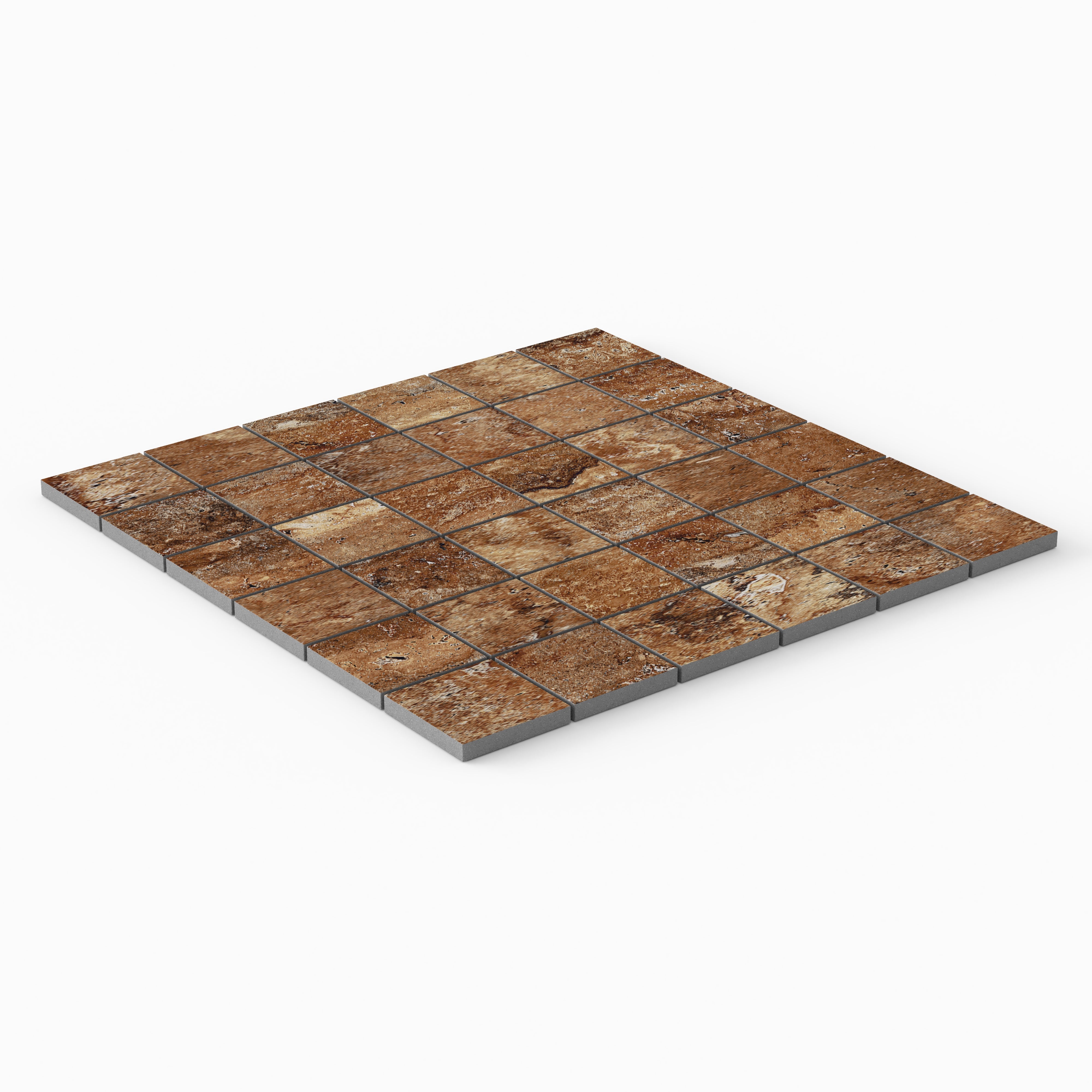 Marlow 2x2 Matte Porcelain Mosaic Tile in Bold