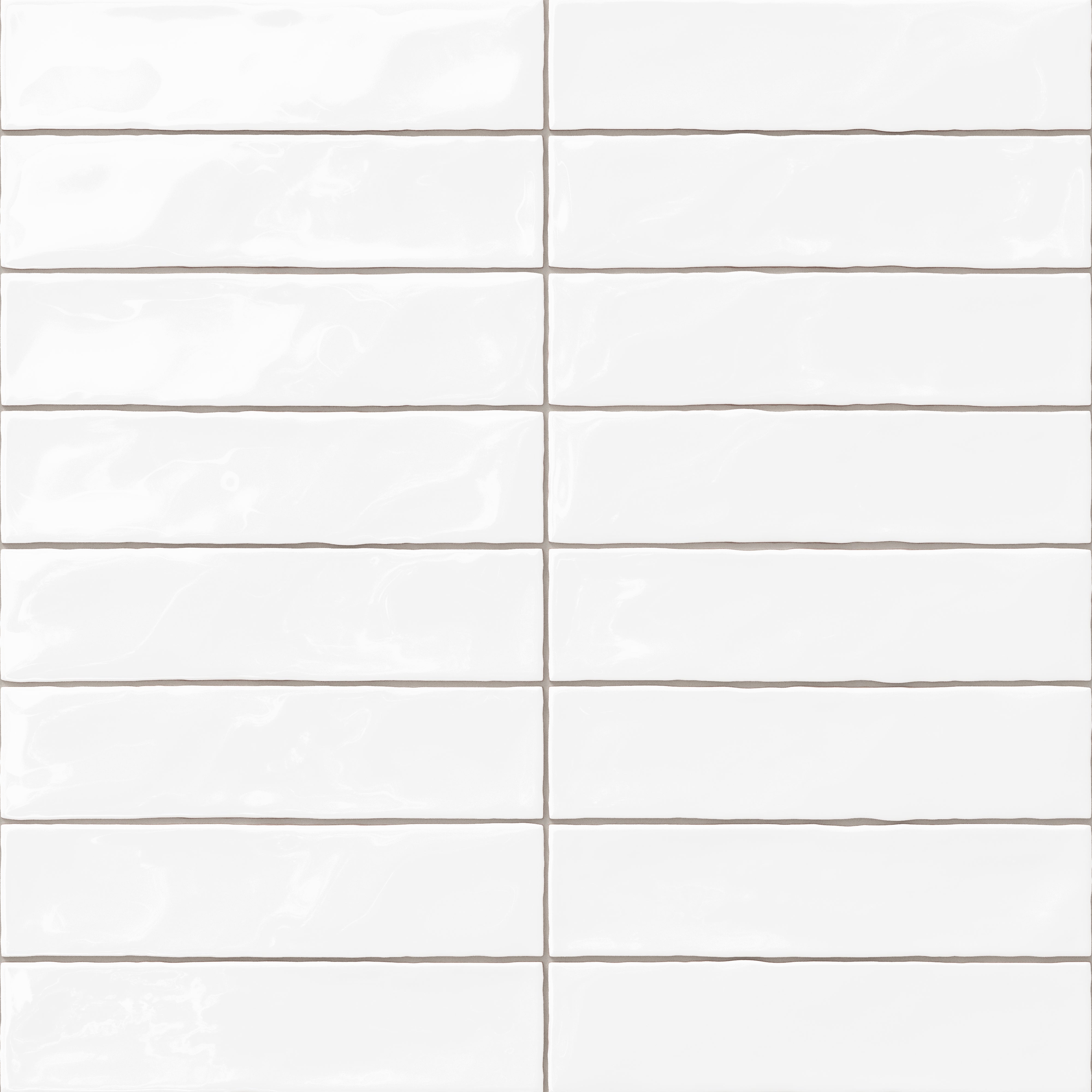 Harper 3 x 12 Glossy Ceramic Tile in White
