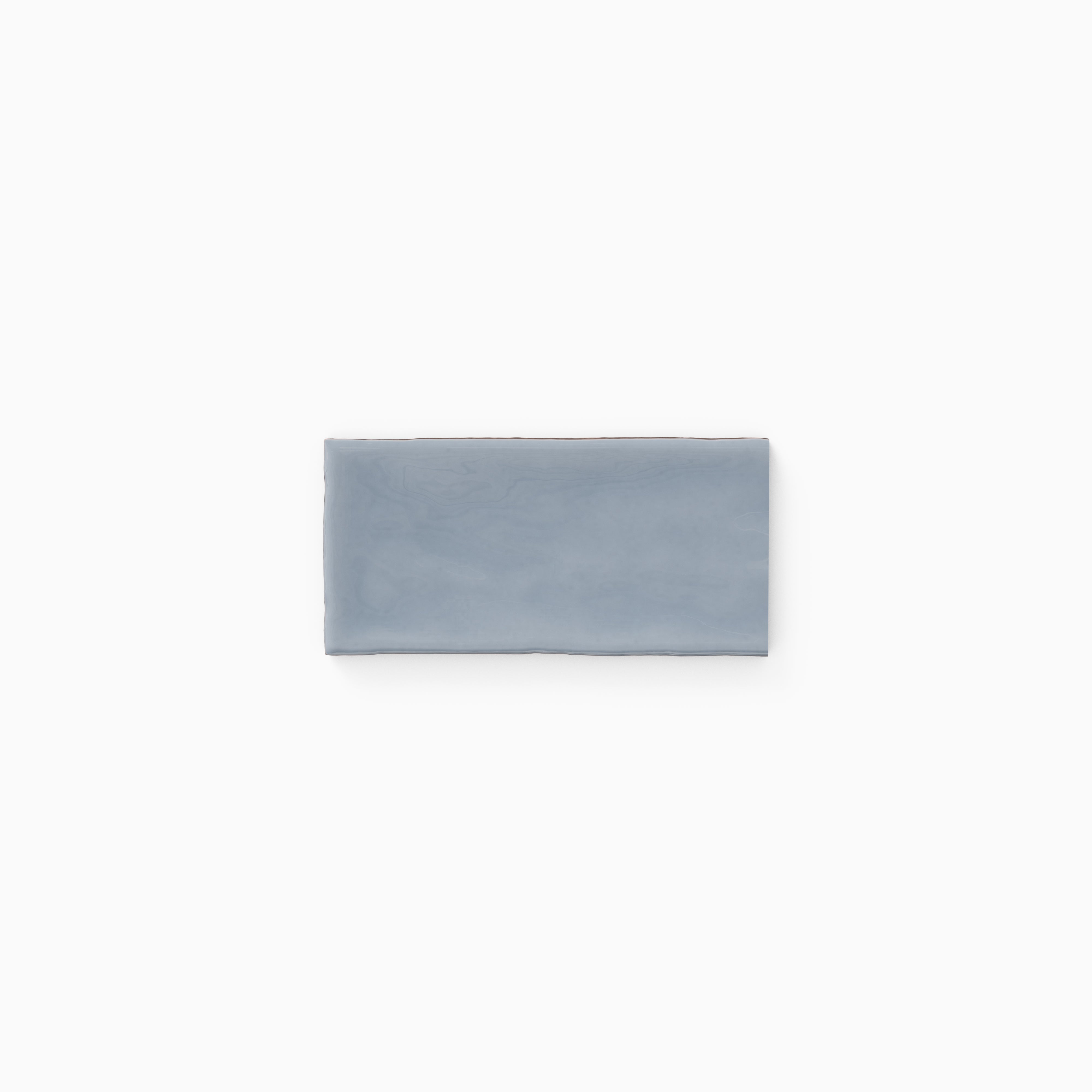 Harper 3 x 6 Glossy in Cerulean Sample