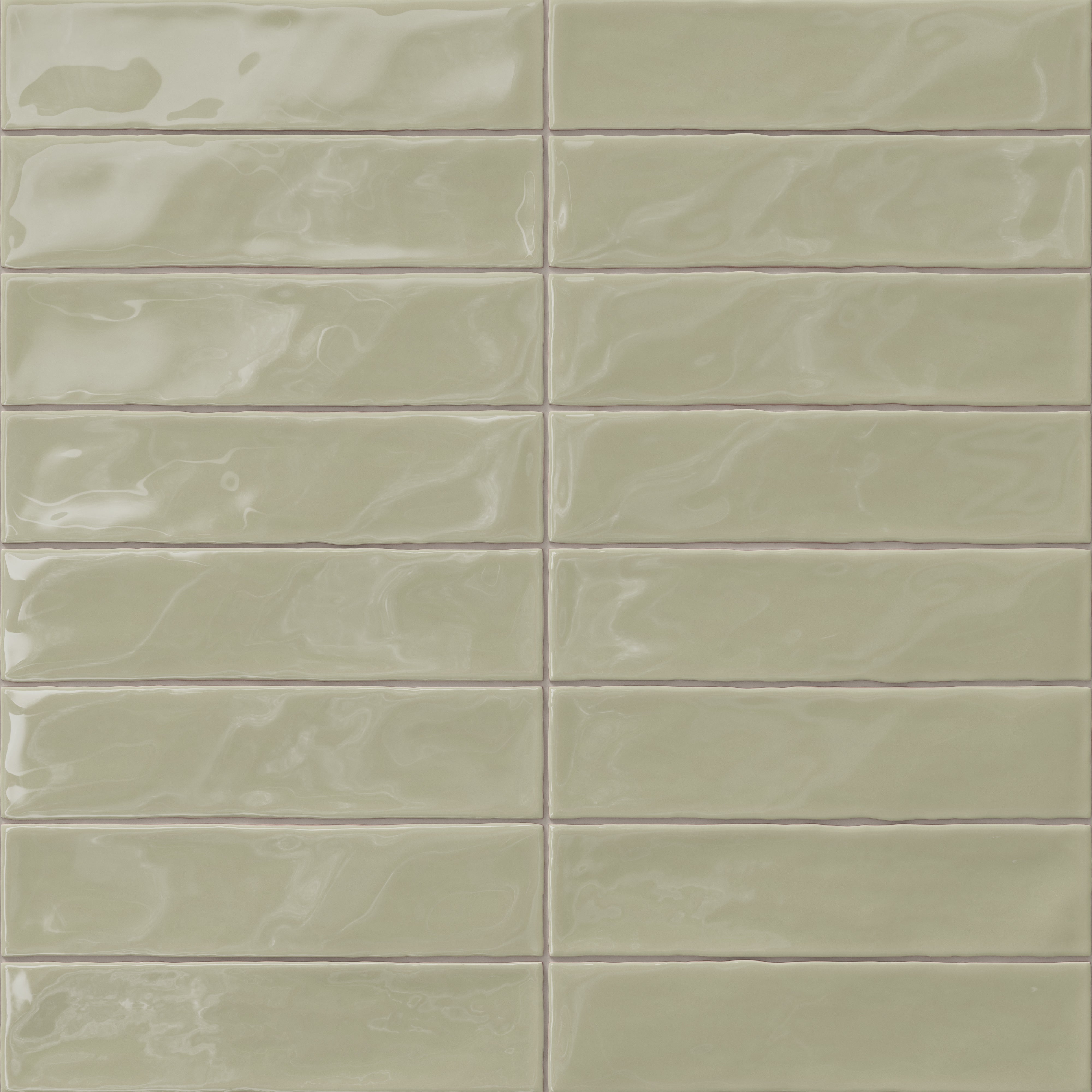 Harper 3 x 12 Glossy Ceramic Tile in Basil