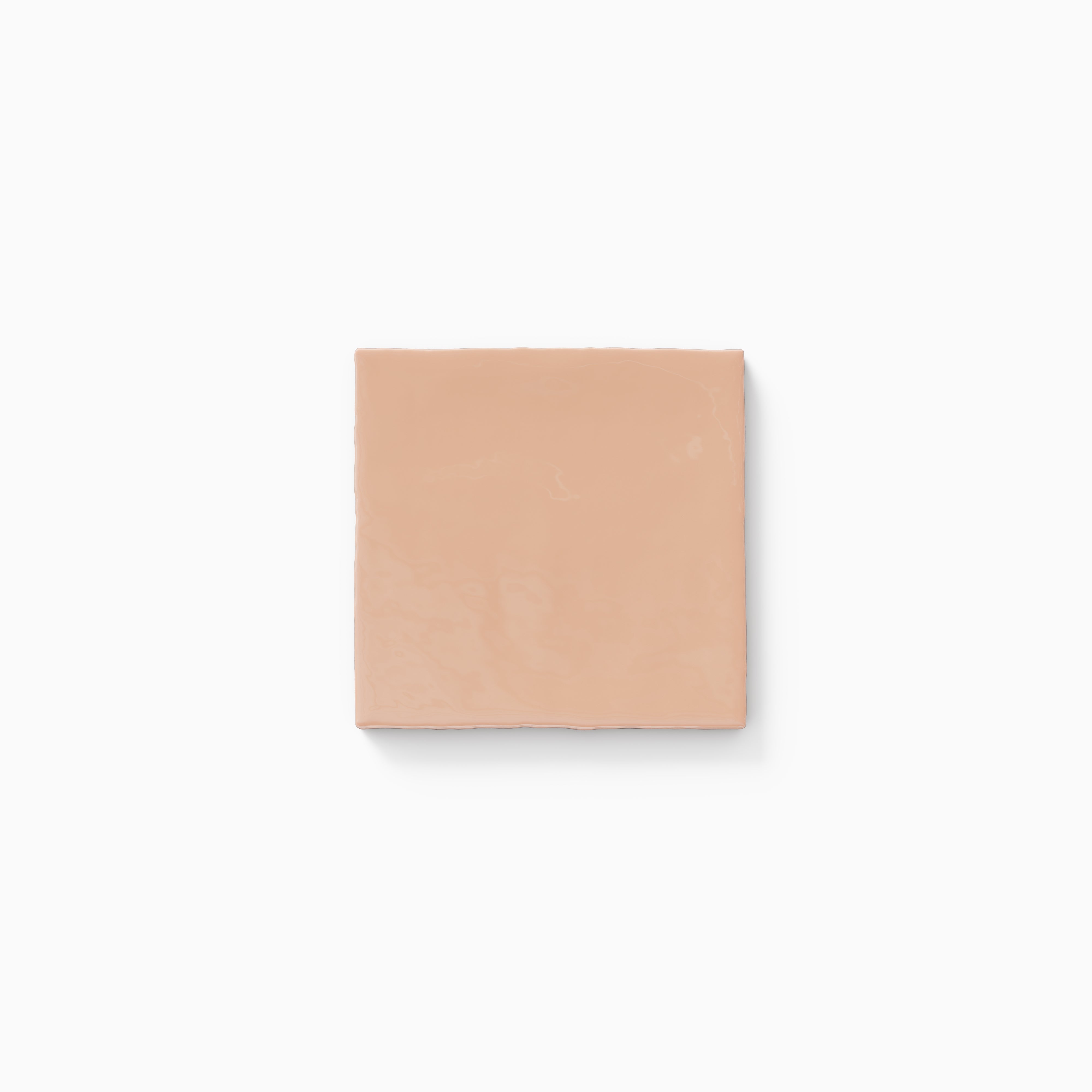 Harper 5 x 5 Glossy Ceramic Tile in Blush