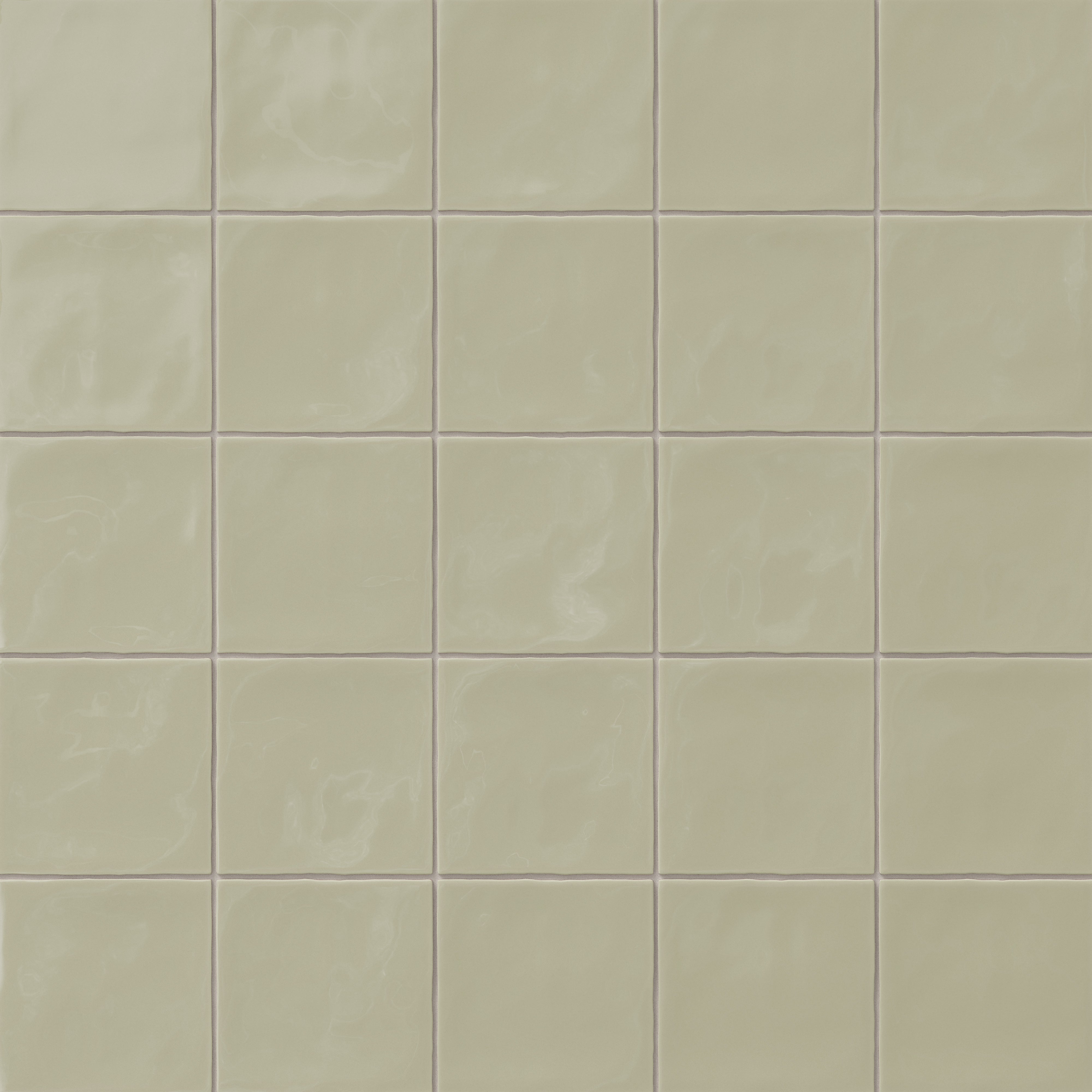 Harper 5 x 5 Glossy Ceramic Tile in Basil