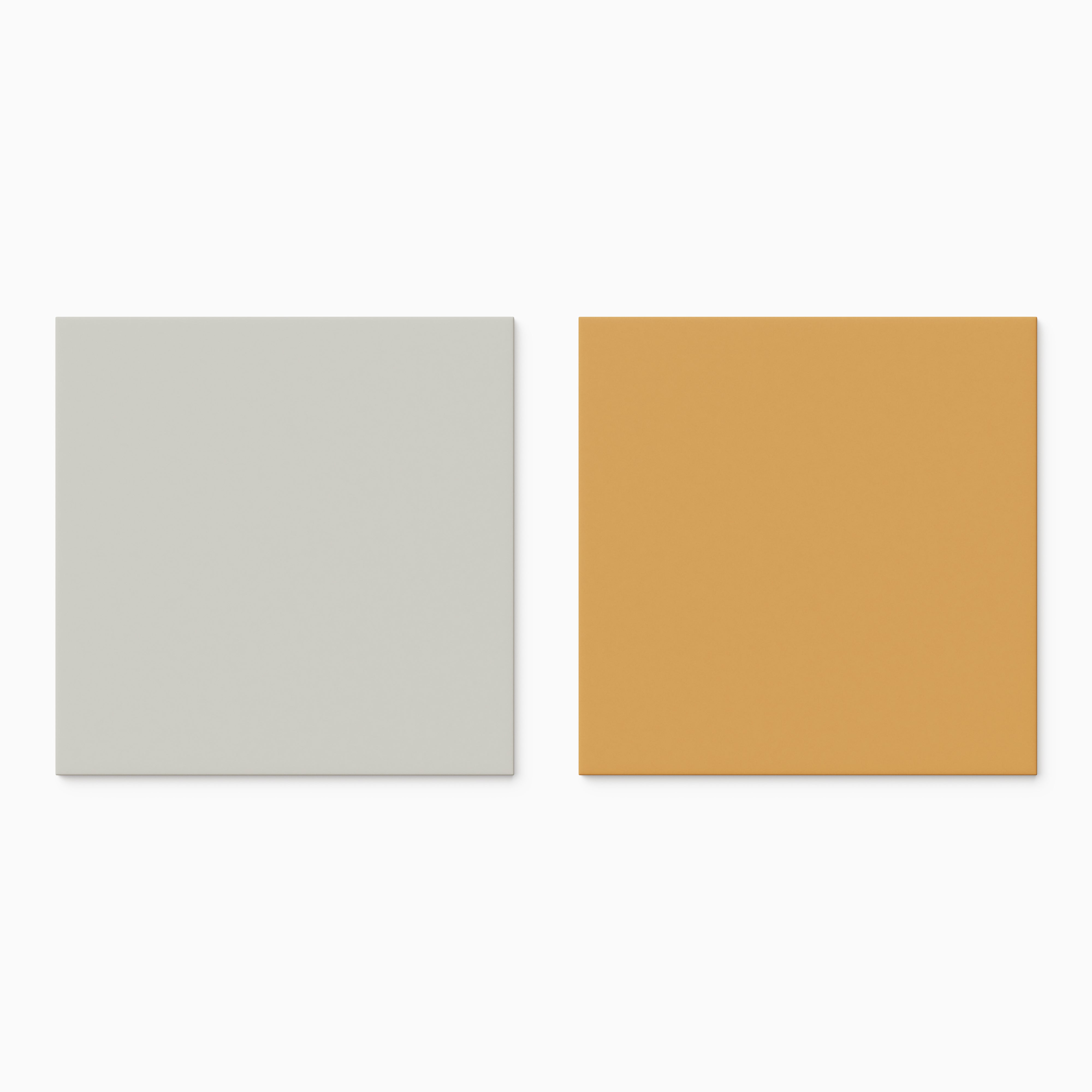 Merrick 8 x 8 Checkerboard Matte Porcelain Tile in Grunge Greige and Acoustic Amber