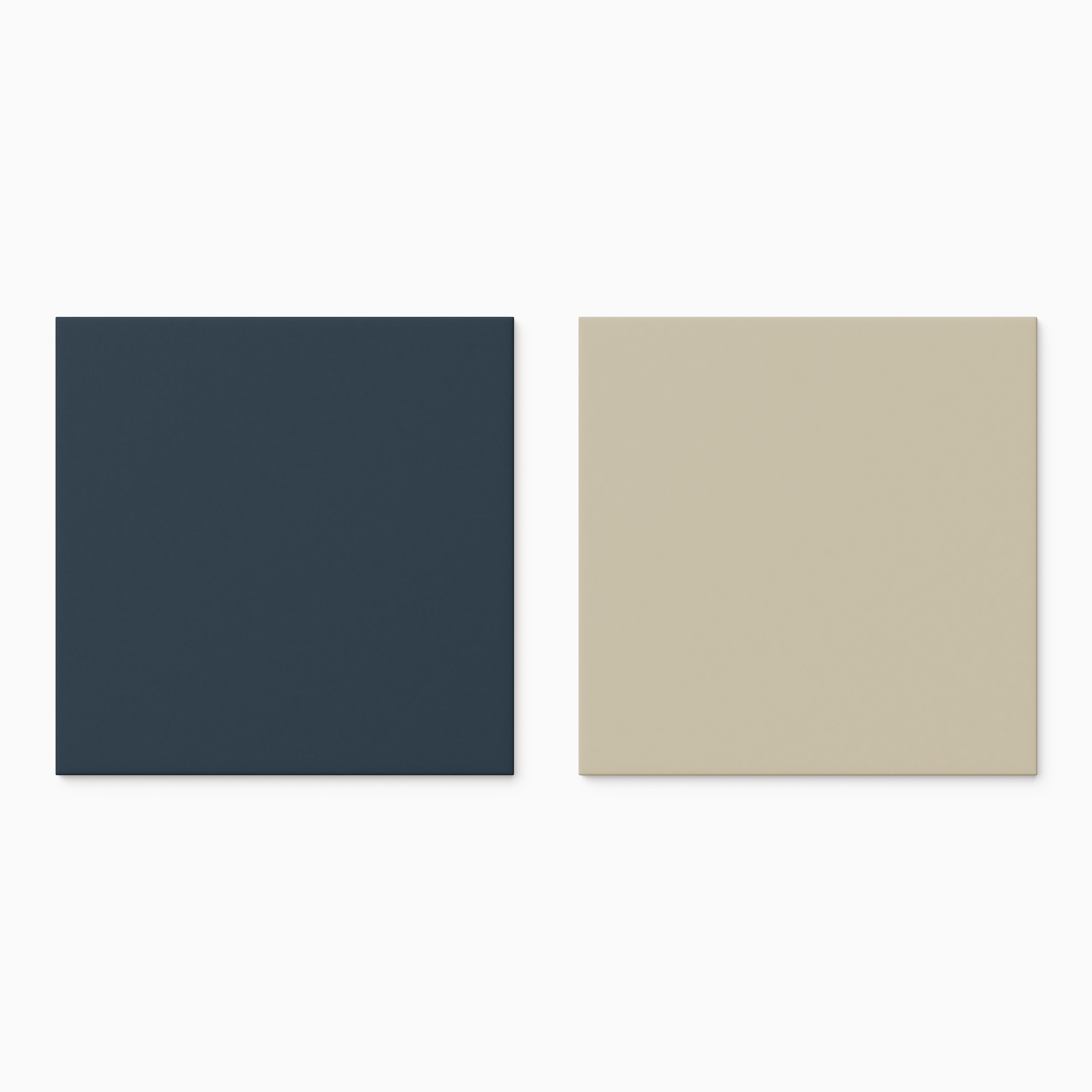 Merrick 8 x 8 Checkerboard Matte Porcelain Tile in Rhythm and Blues and Classical Beige