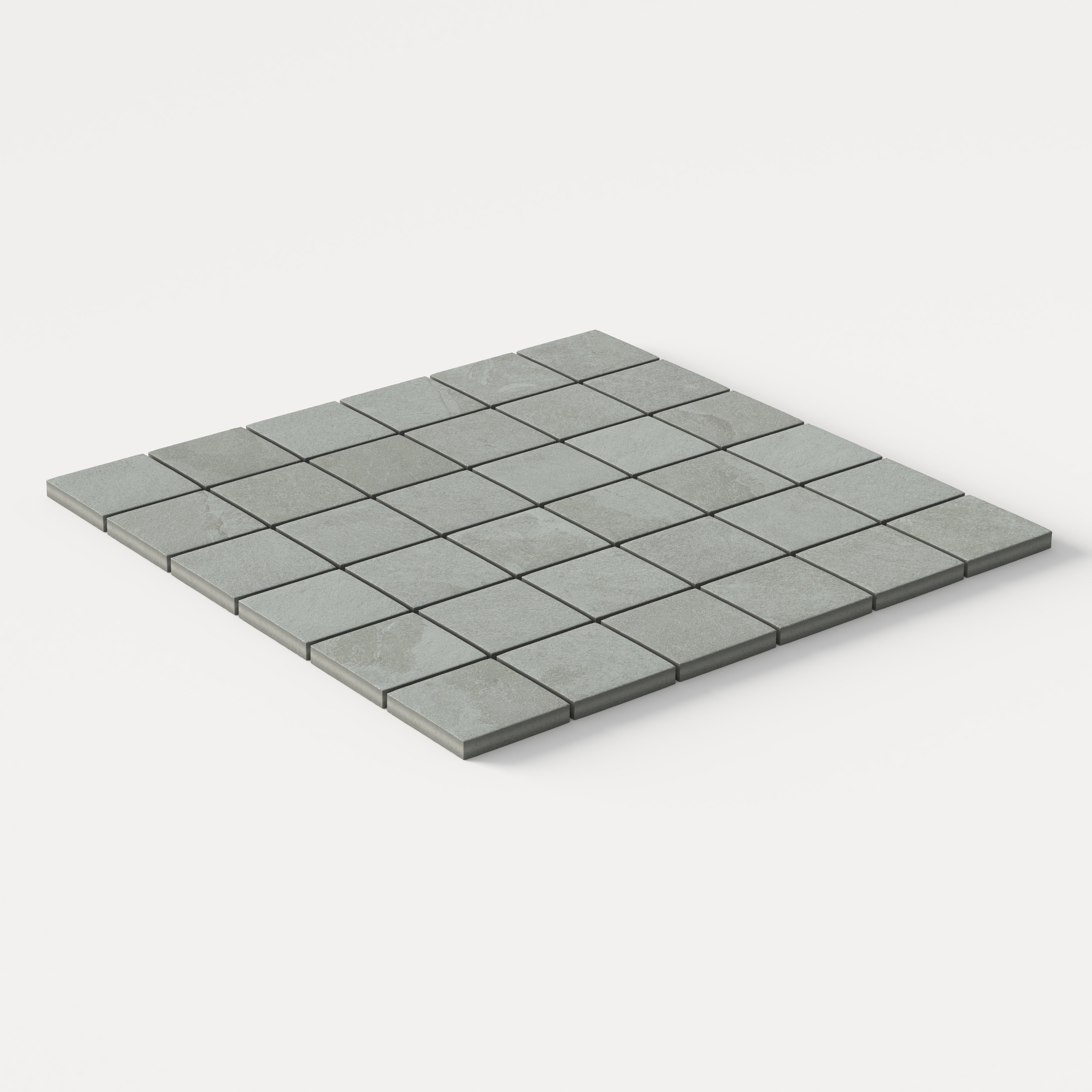 Aurora 2x2 Matte Porcelain Mosaic Tile in Ardesia