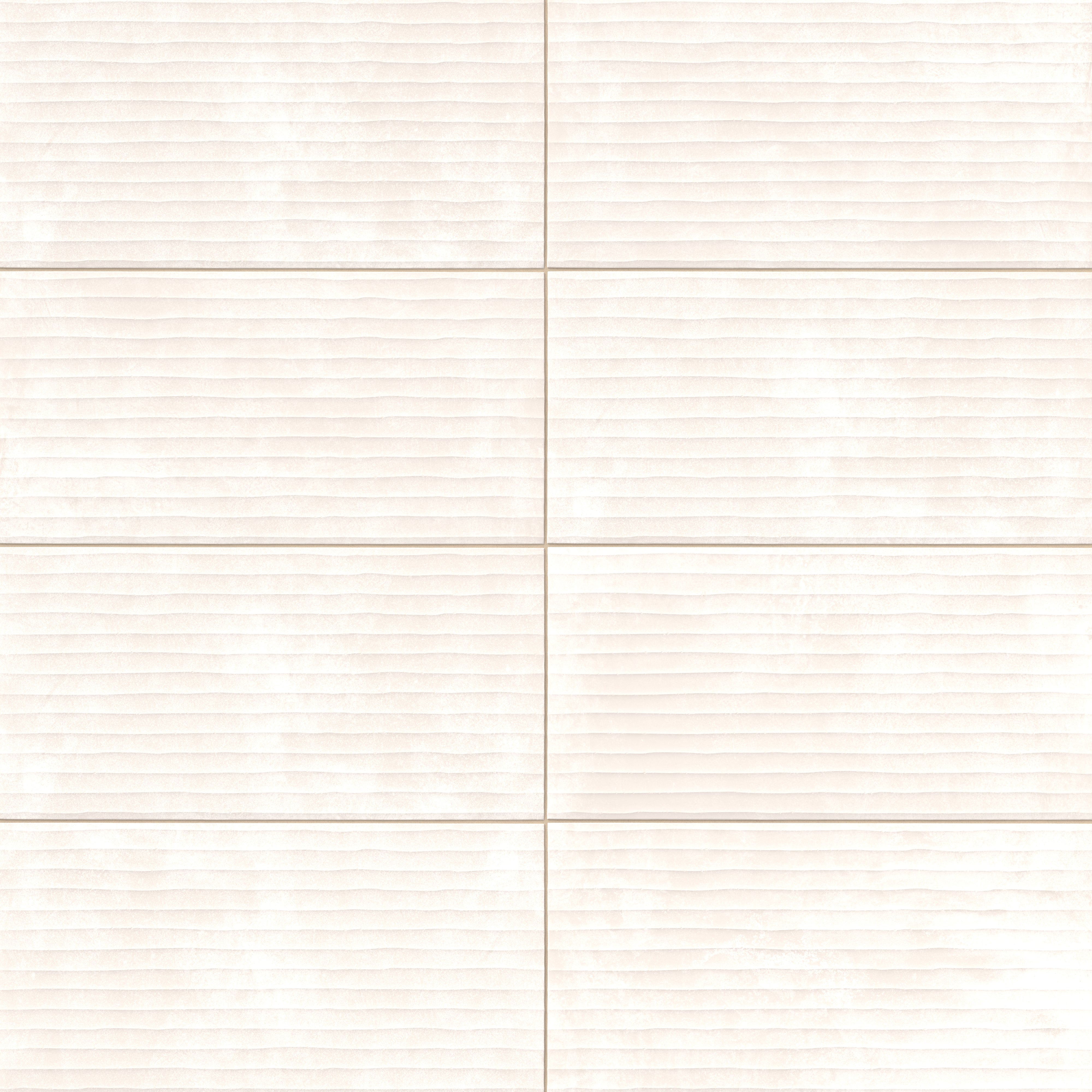 Kai 12x24 Flute Porcelain Tile in Whisper