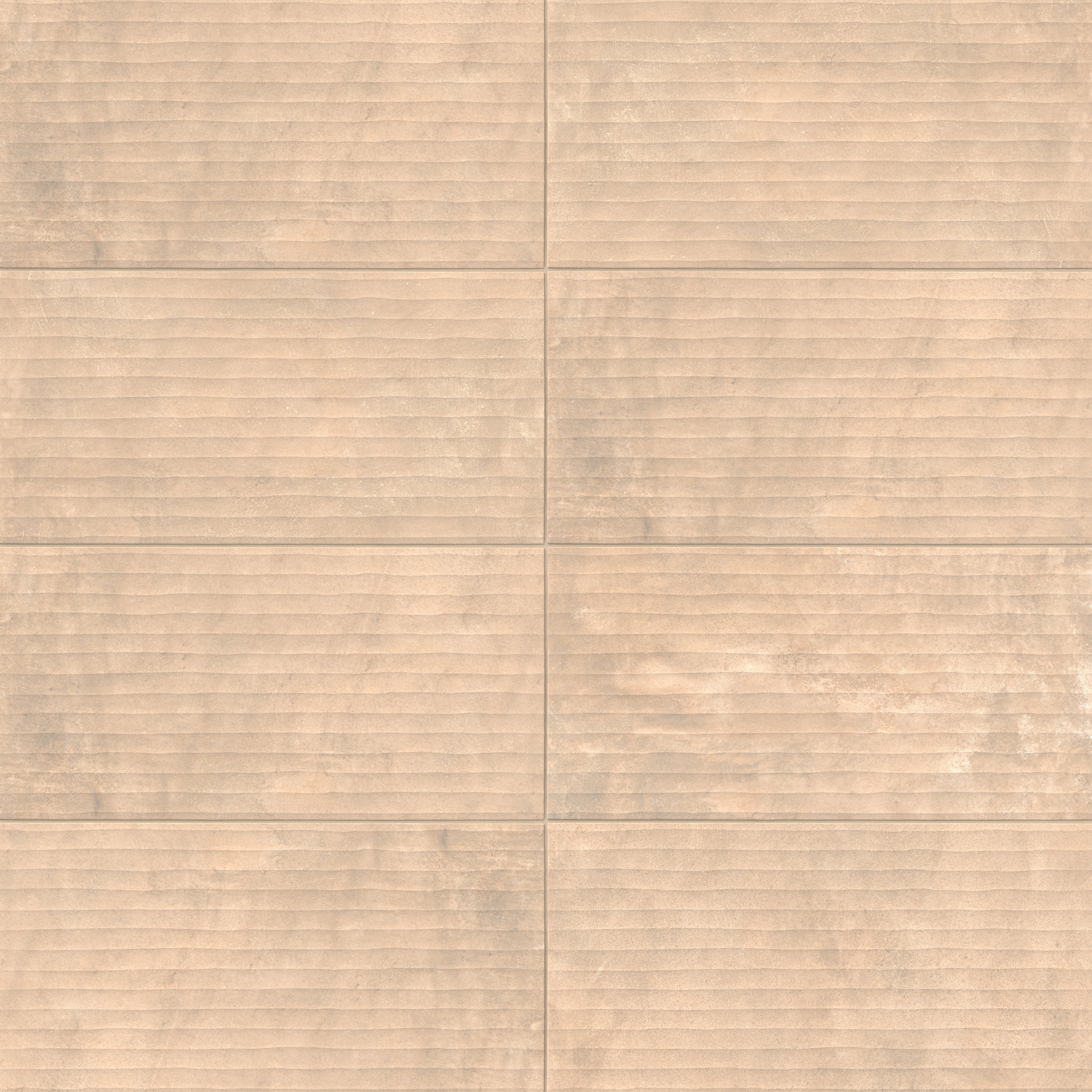 Kai 12x24 Flute Porcelain Tile in Almond
